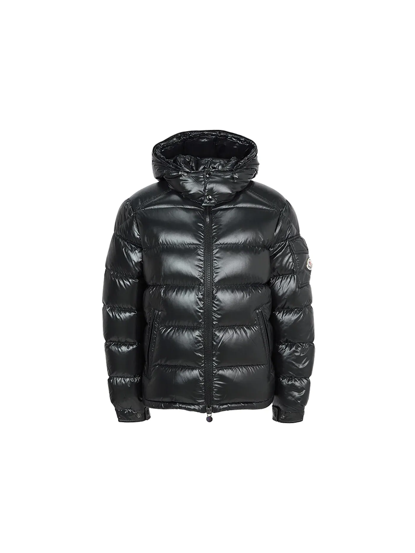 Мужской пуловер с наполнителем Maya Moncler — изображение 1 из 1, черный