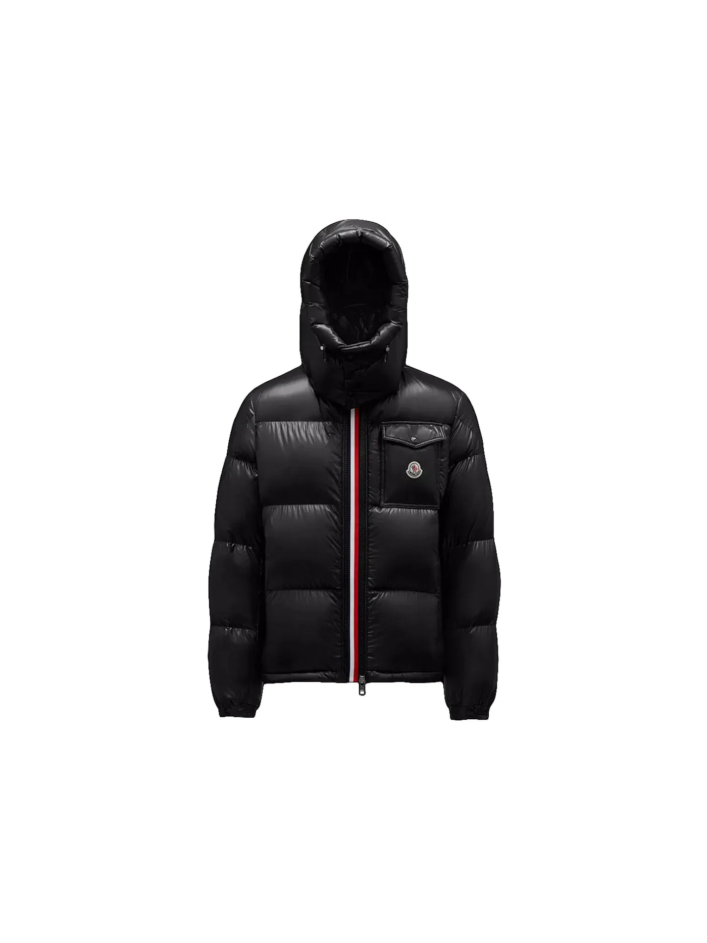 Мужская короткая пуховая куртка Montbeliard Moncler — изображение 1 из 2, черный