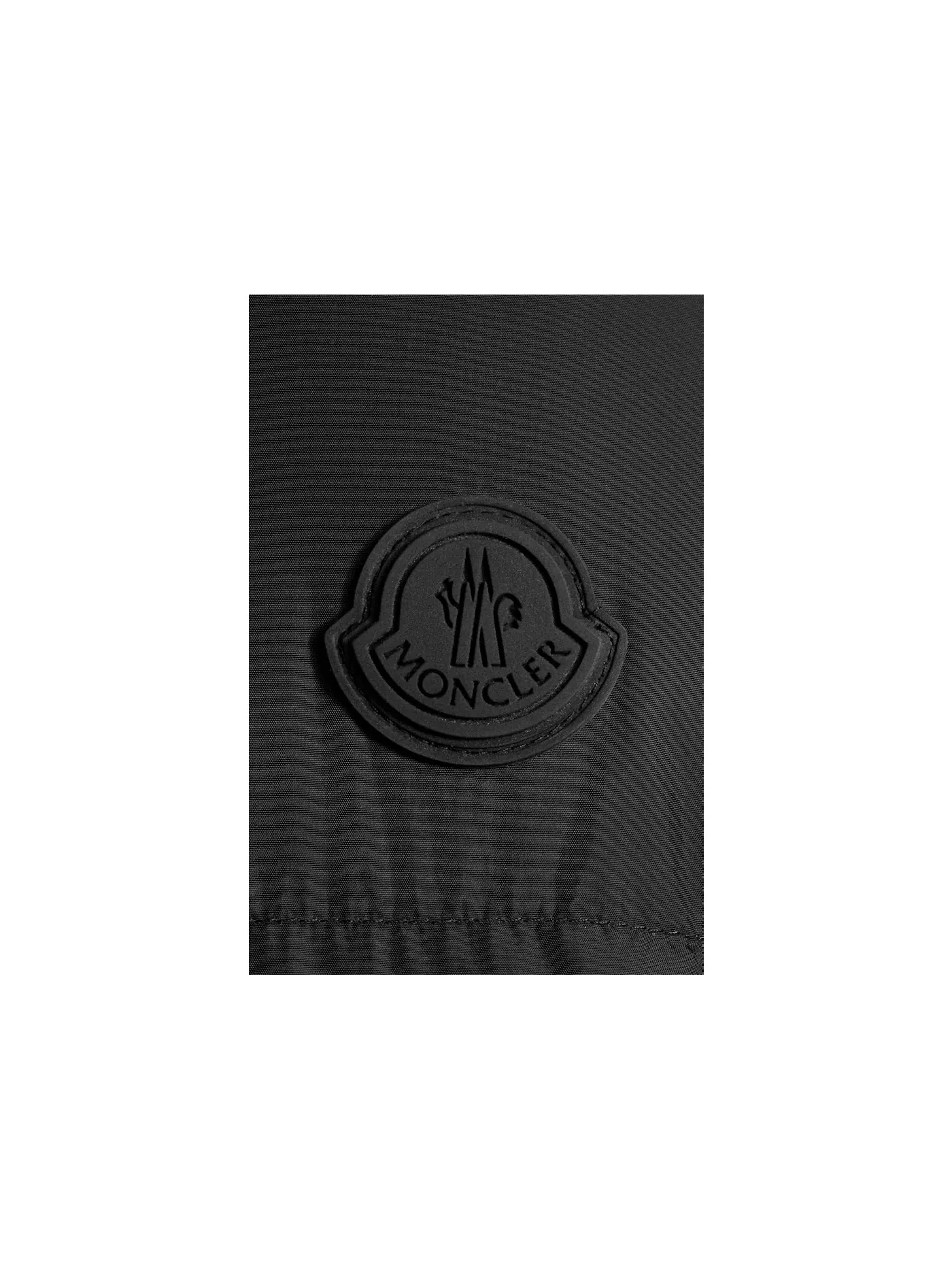 Мужская короткая пуховая куртка с капюшоном Montcla Moncler — изображение 2 из 4, черный