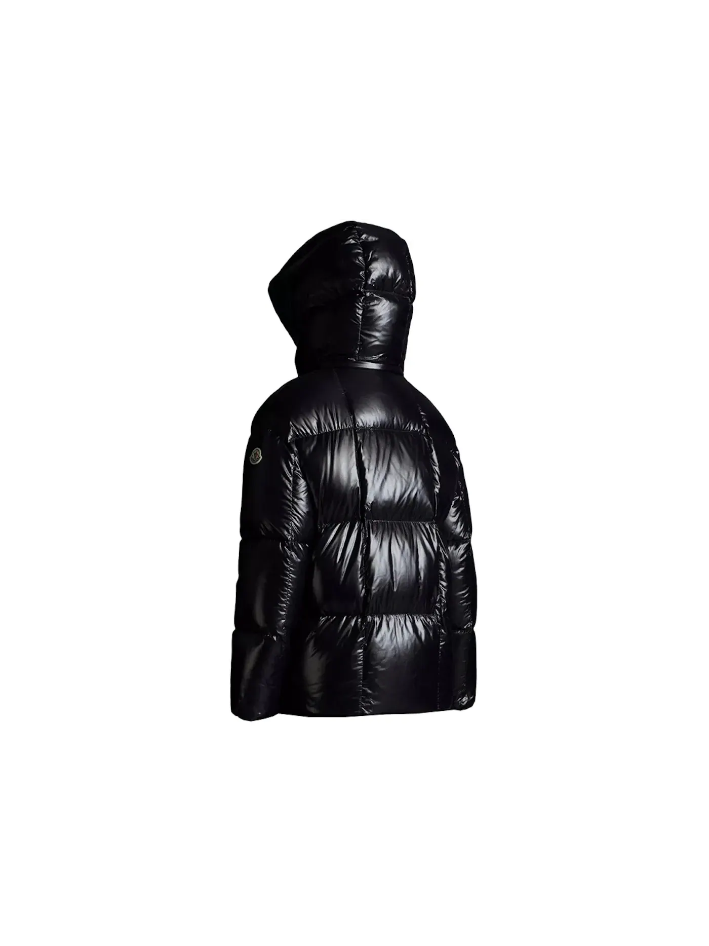 Женская короткая пуховая куртка Parana Moncler — изображение 2 из 2, черный