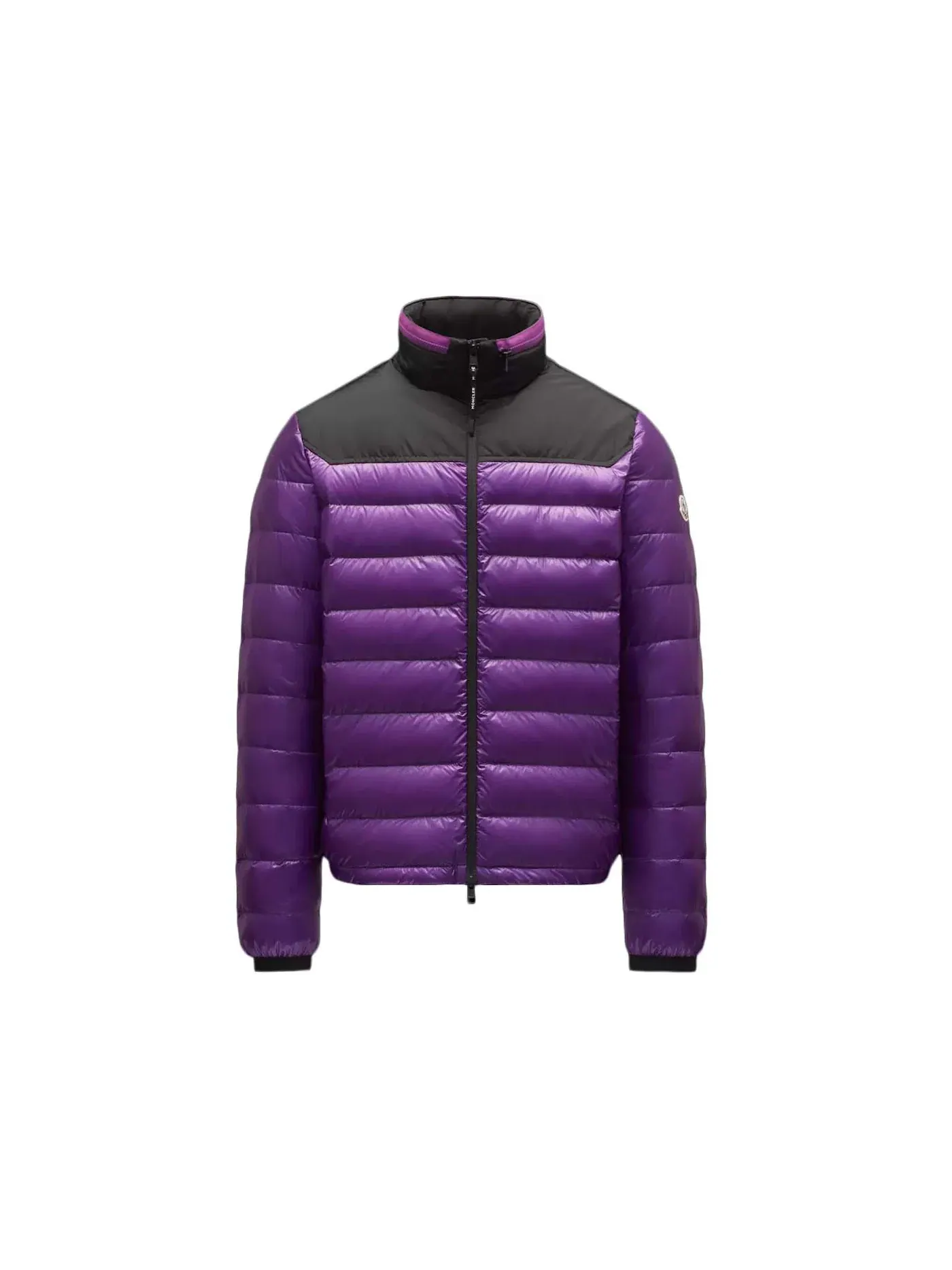 Мужская короткая куртка-пуховик Silvere Moncler — изображение 1 из 1, фиолетовый