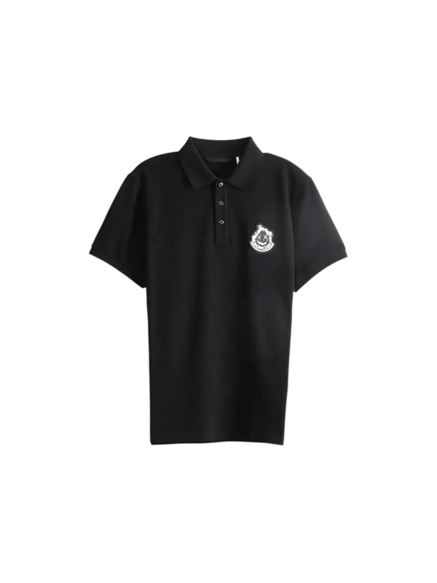 Мужское поло Moncler Polo — изображение 1 из 1, черный