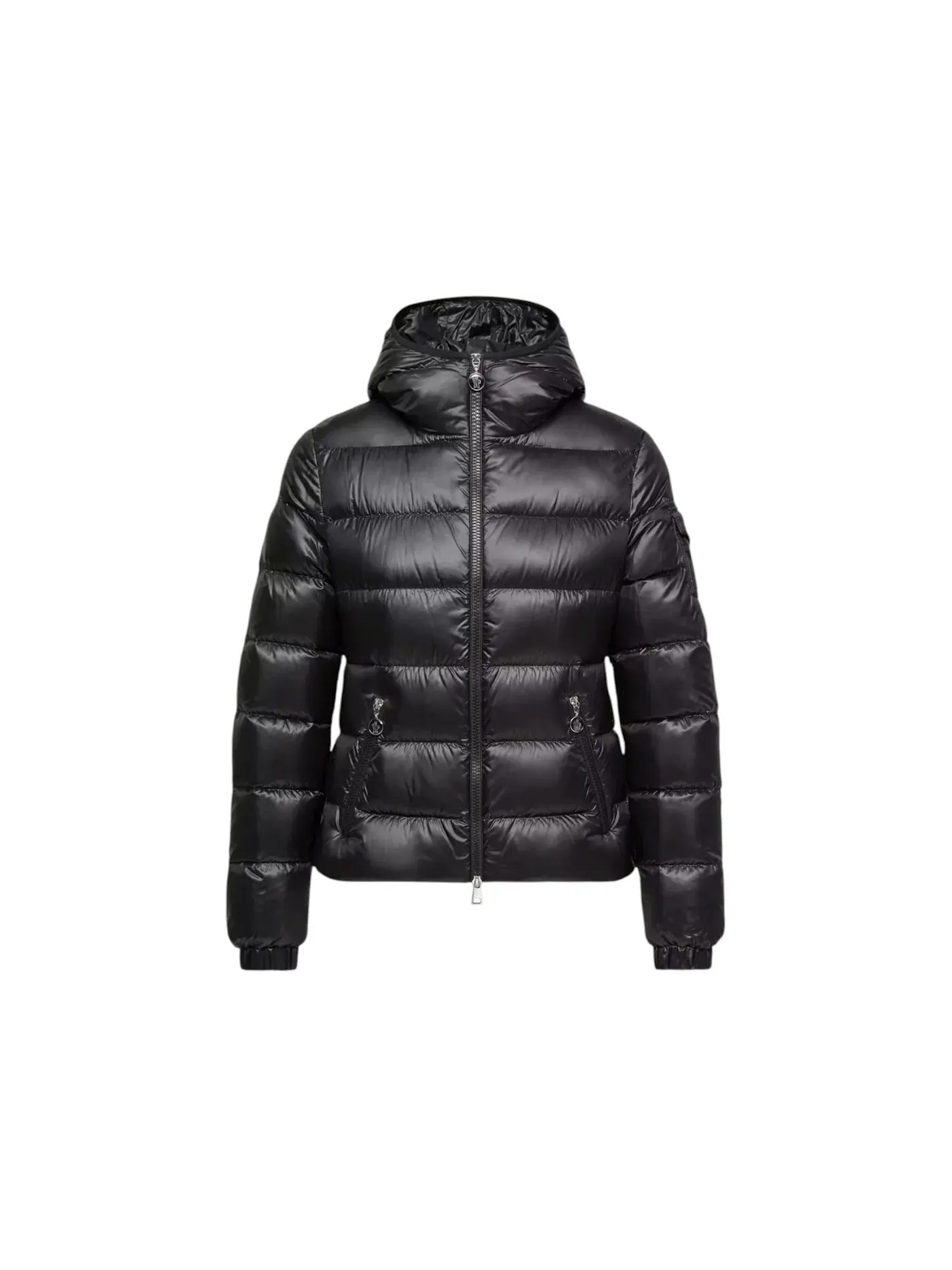 Женская куртка-пуховик с капюшоном Moncler — изображение 1 из 1, черный
