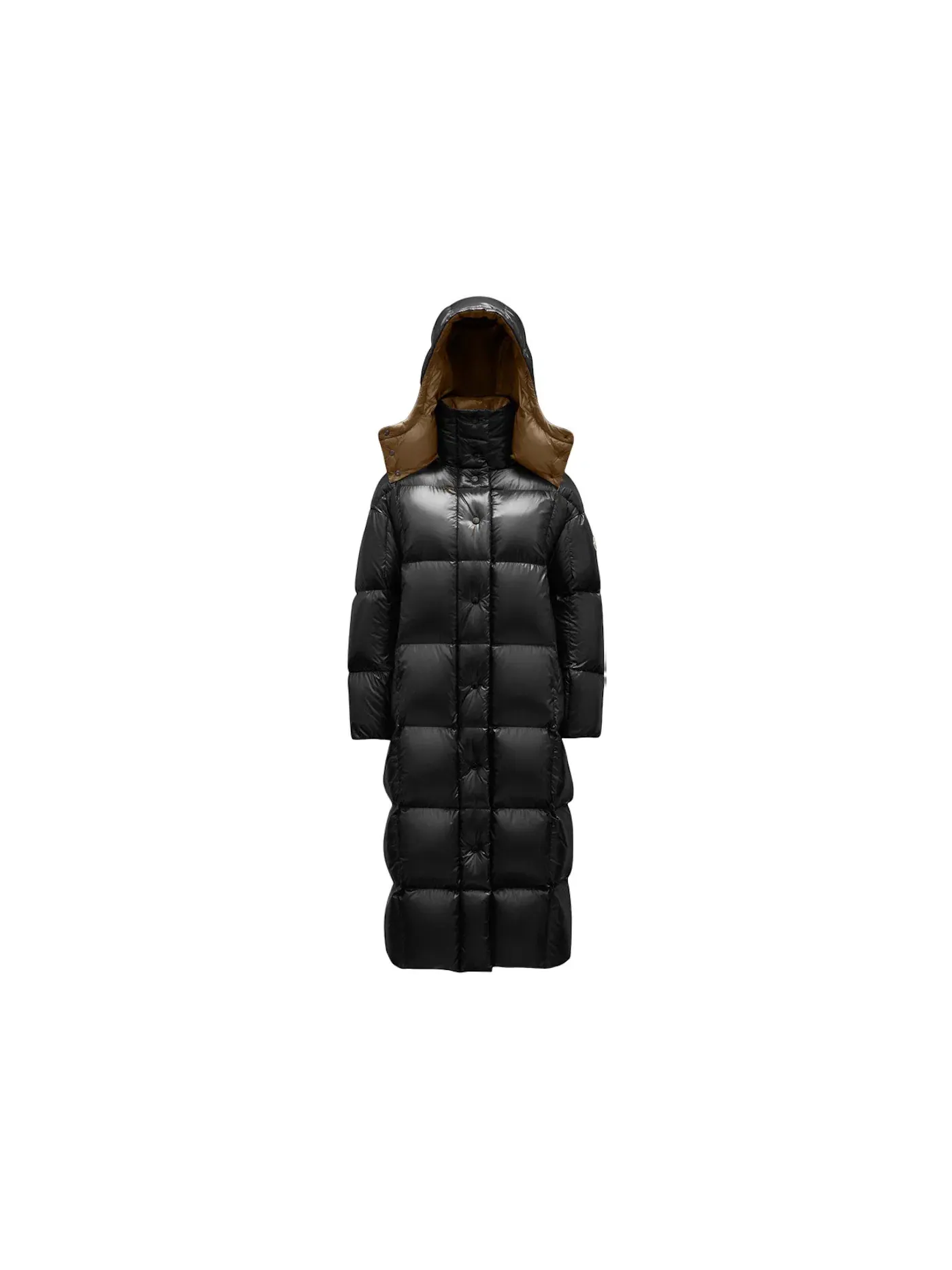 Женская длинная пуховая куртка Moncler, Parnaiba — изображение 1 из 2, черный
