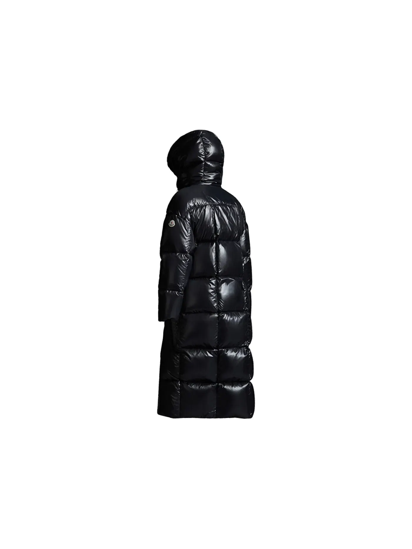 Женская длинная пуховая куртка Moncler, Parnaiba — изображение 2 из 2, черный