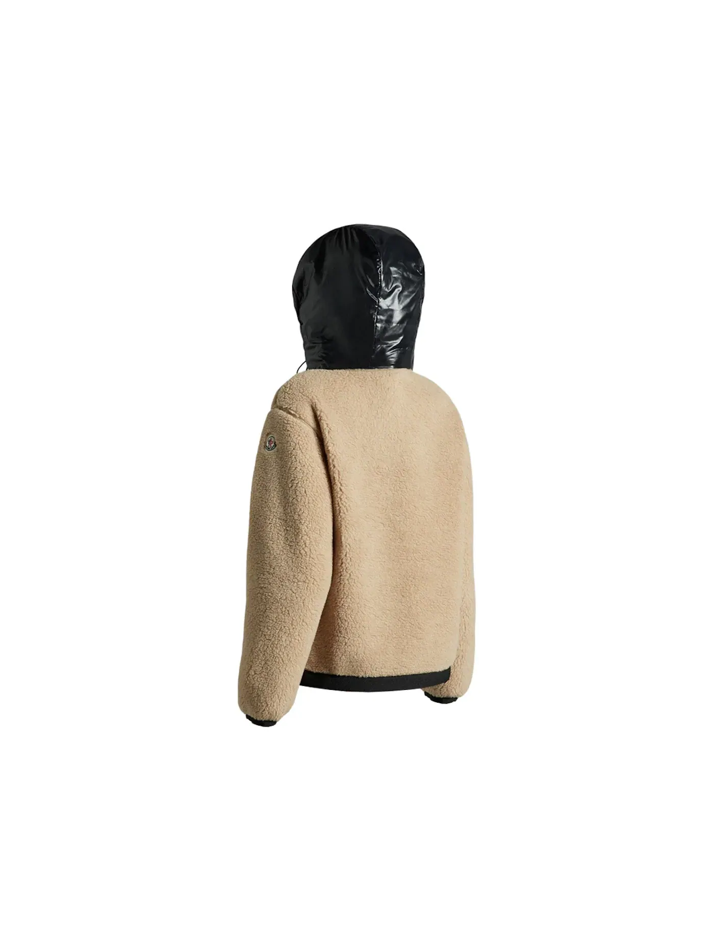Женский худи с длинным рукавом Moncler — изображение 2 из 2, бежевый