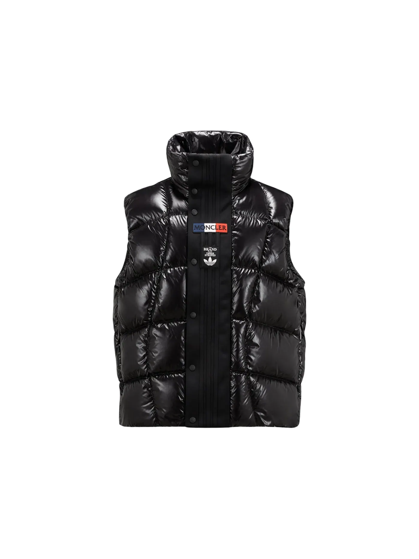Мужской жилет Moncler x Adidas Originals Bozon Down Vest — изображение 1 из 1, черный