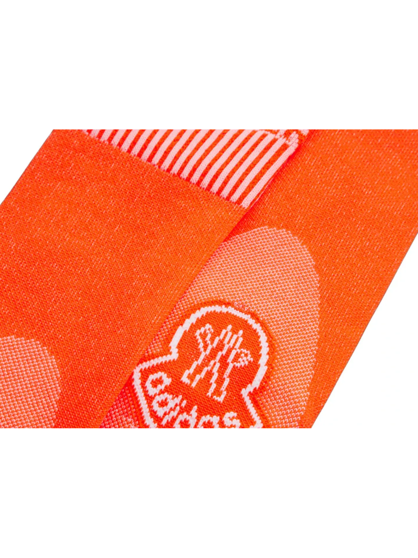 Унисекс носки Moncler x Adidas Originals Logo Socks — изображение 2 из 2, яркий оранжевый