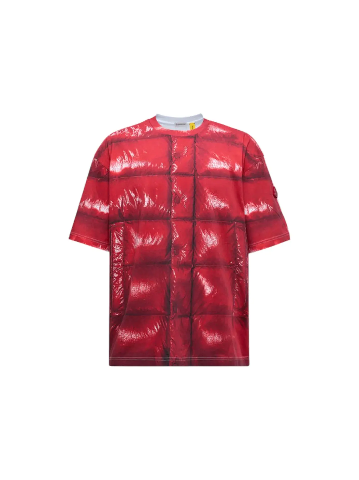 Мужская футболка Moncler x A$AP Rocky — изображение 1 из 1, красный