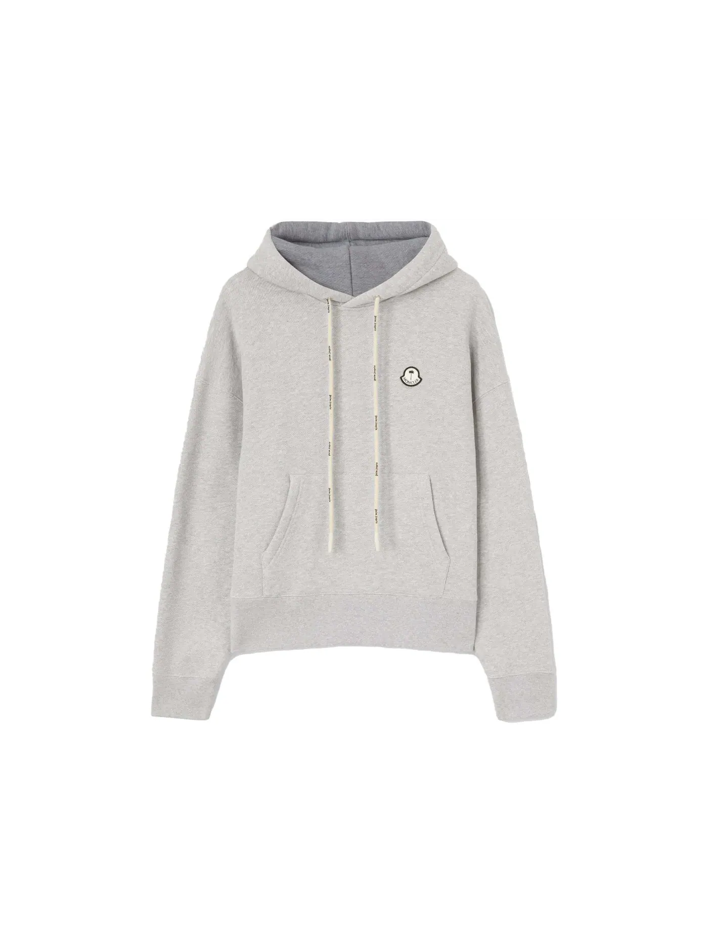 Мужской худи с принтом Moncler x Palm Angels Bear Hoodie Moncler — изображение 1 из 1, серый