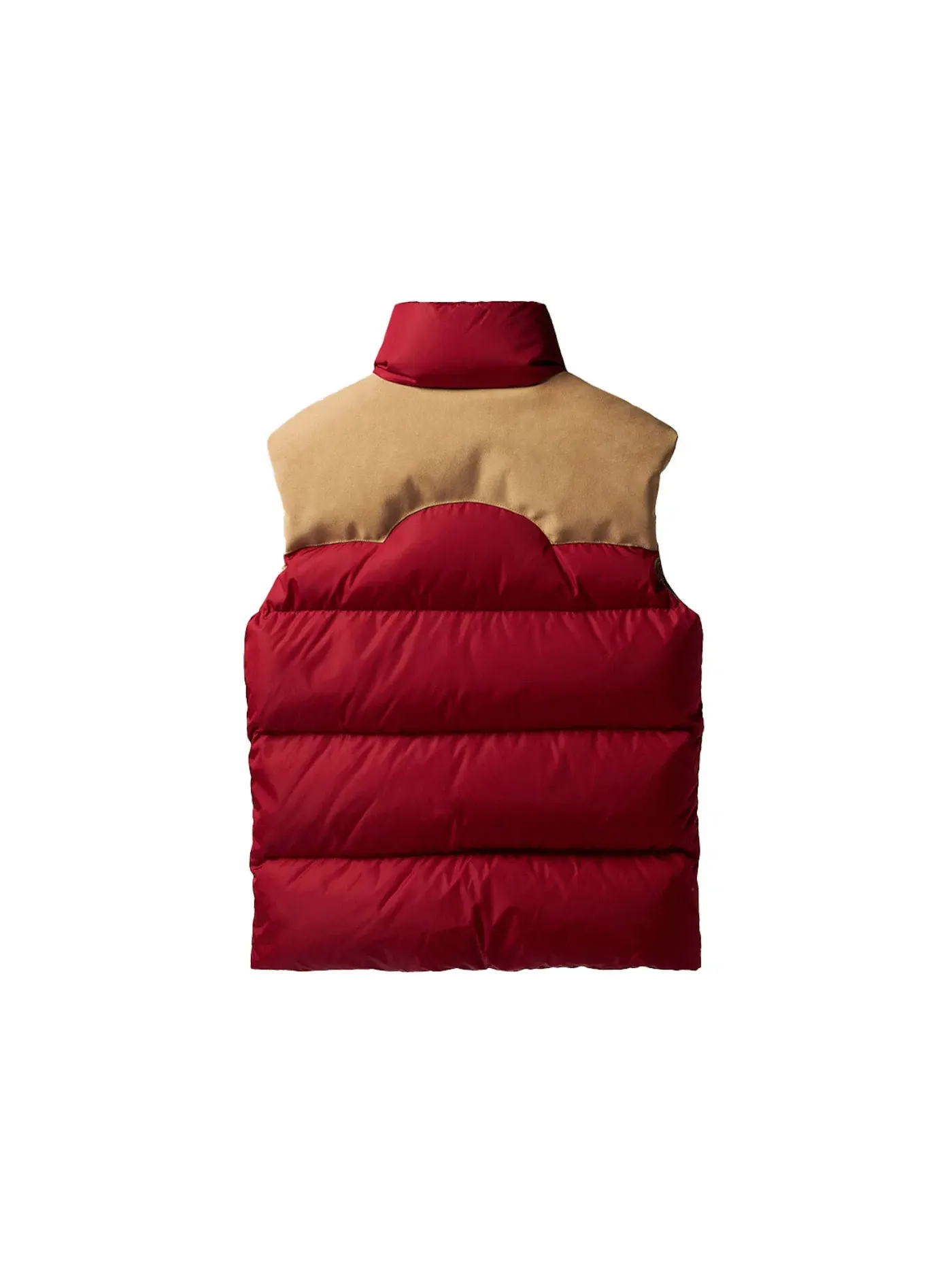 Мужской жилет с принтом Moncler x Palm Angels Kamakou Vest Moncler — изображение 2 из 5, красный