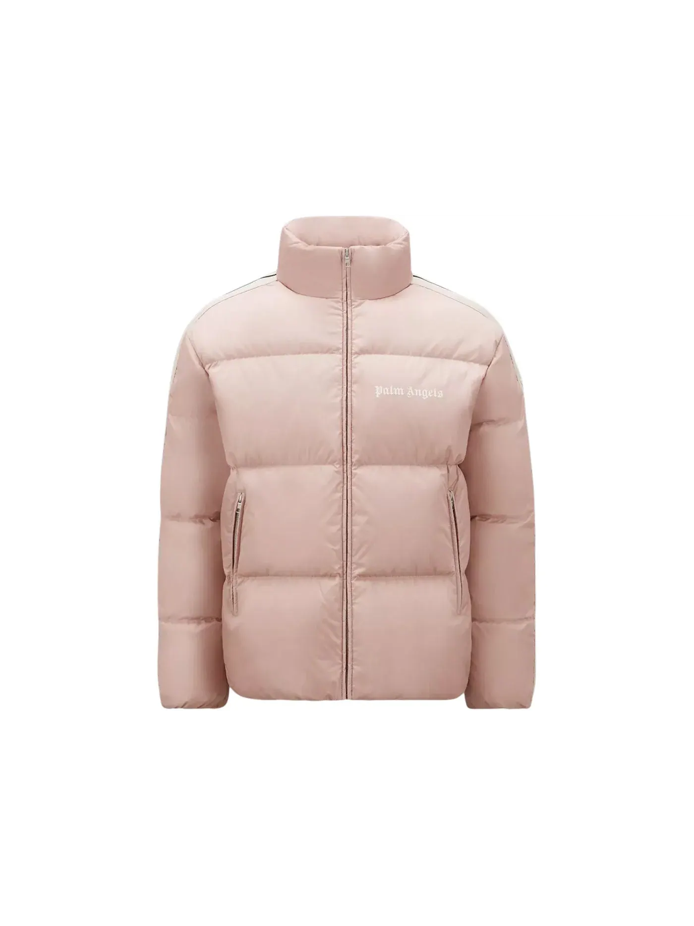 Мужская короткая пуховая куртка с принтом Rodman Moncler — изображение 1 из 1, розовый