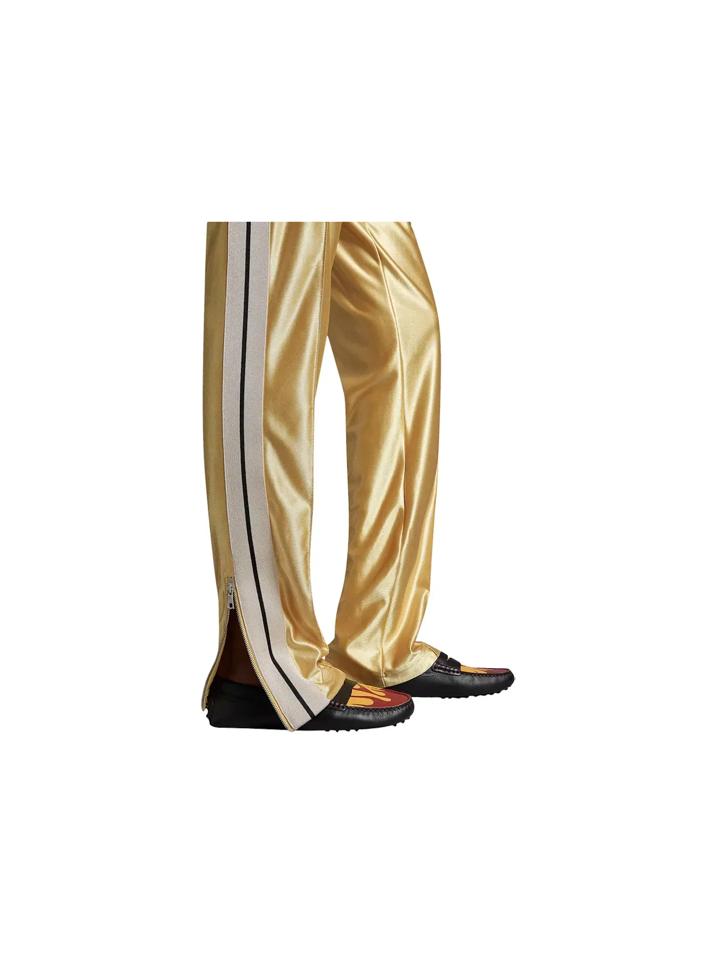 Мужские спортивные штаны Moncler x Palm Angels Sweatpants — изображение 2 из 2, золотистый желтый