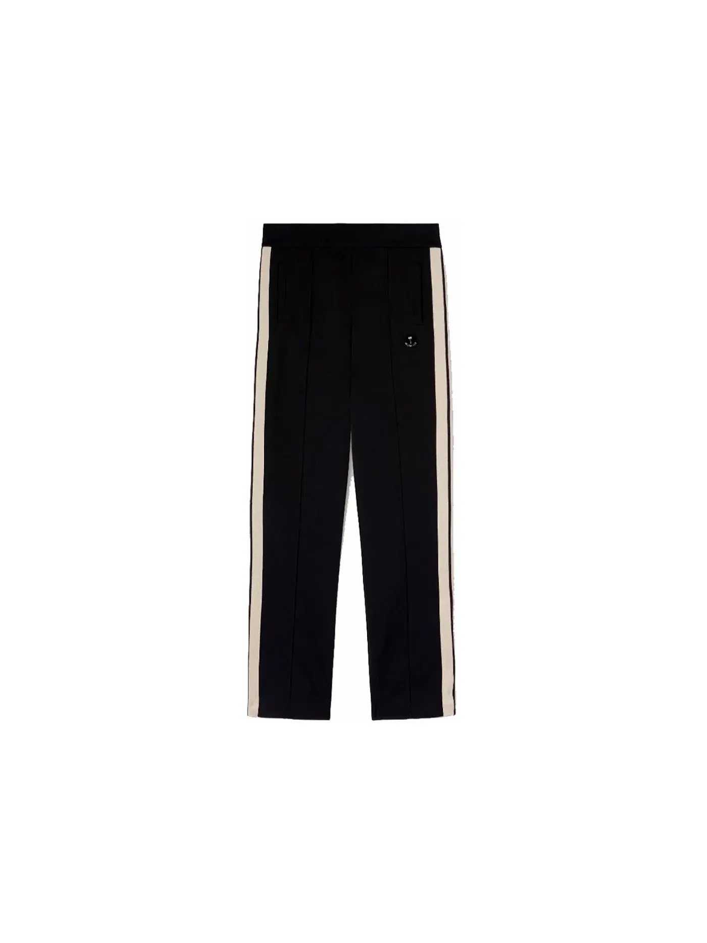Спортивные штаны Moncler x Palm Angels Trackpants — изображение 1 из 1, черный/белый