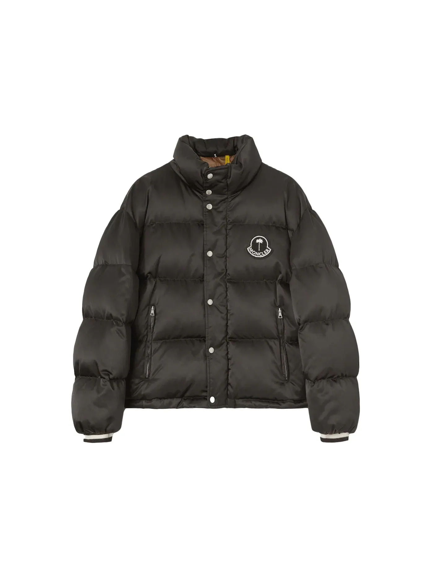 Мужская куртка Moncler x Palm Angels Wharram Jacket — изображение 1 из 2, черный