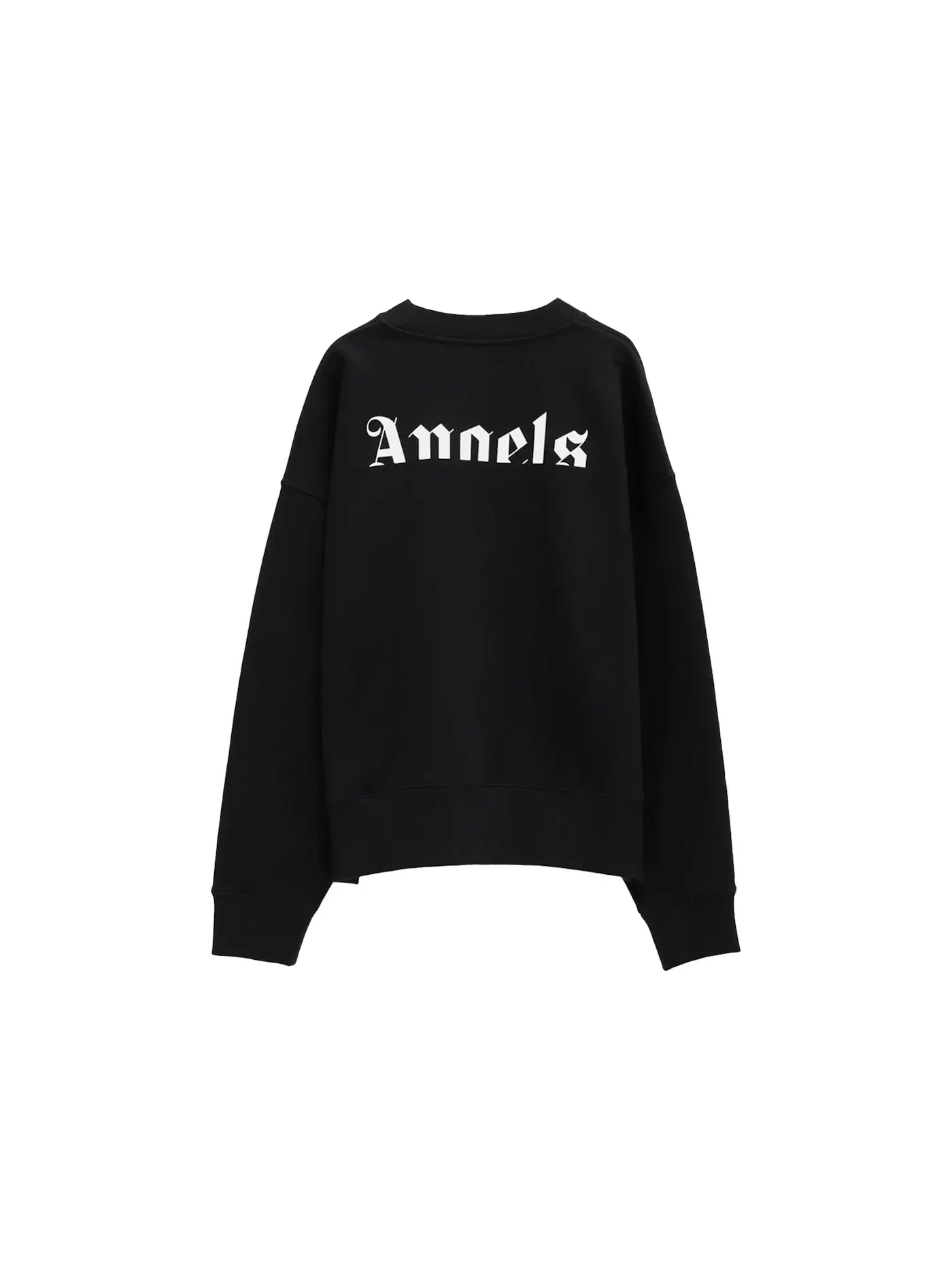 Мужской свитшот с принтом Moncler x Palm Angels Wings Sweatshirt Moncler — изображение 2 из 3, черный