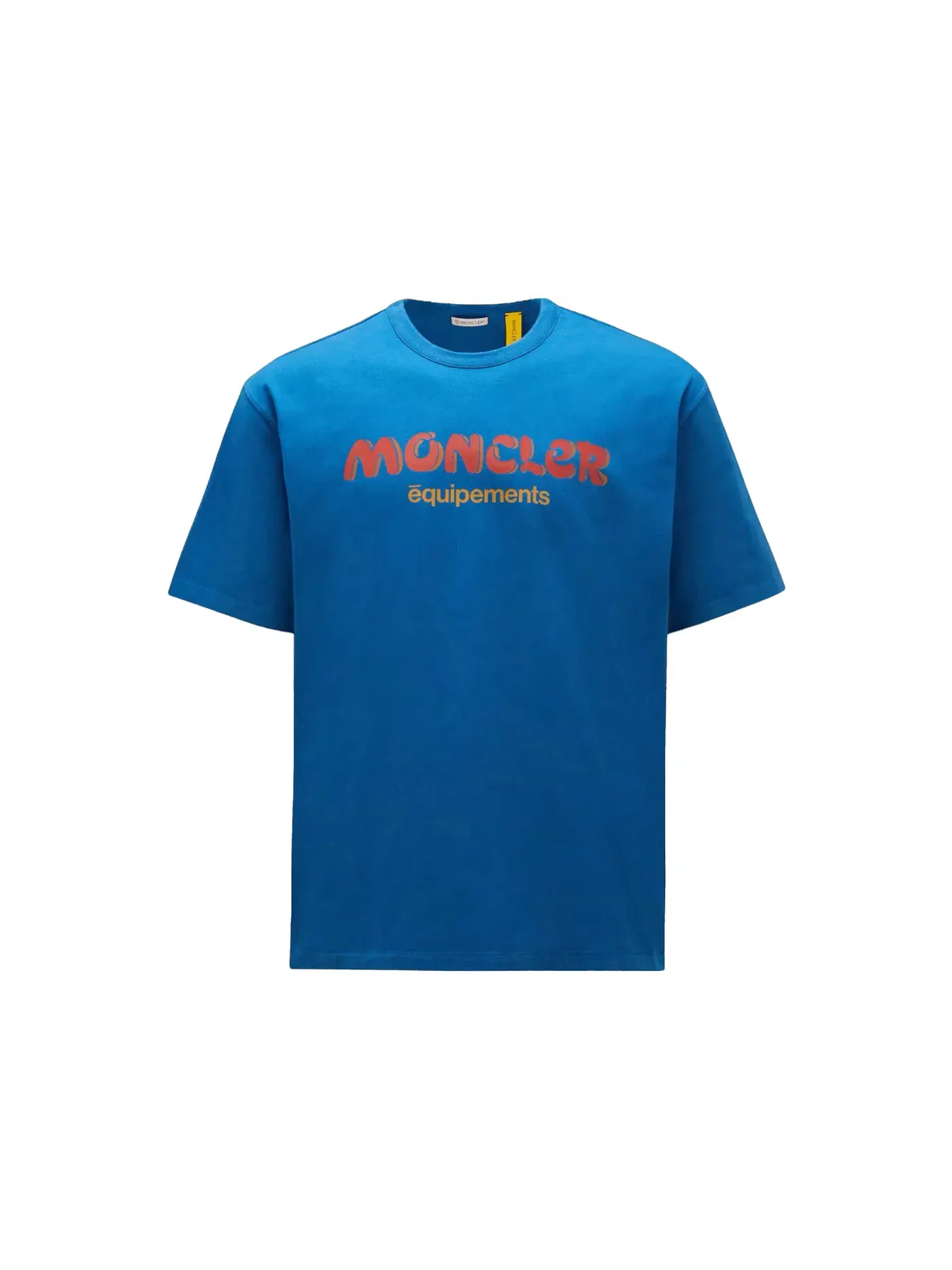 Мужская футболка свободного кроя Moncler x Salehe Bembury Logo — изображение 1 из 1, синий