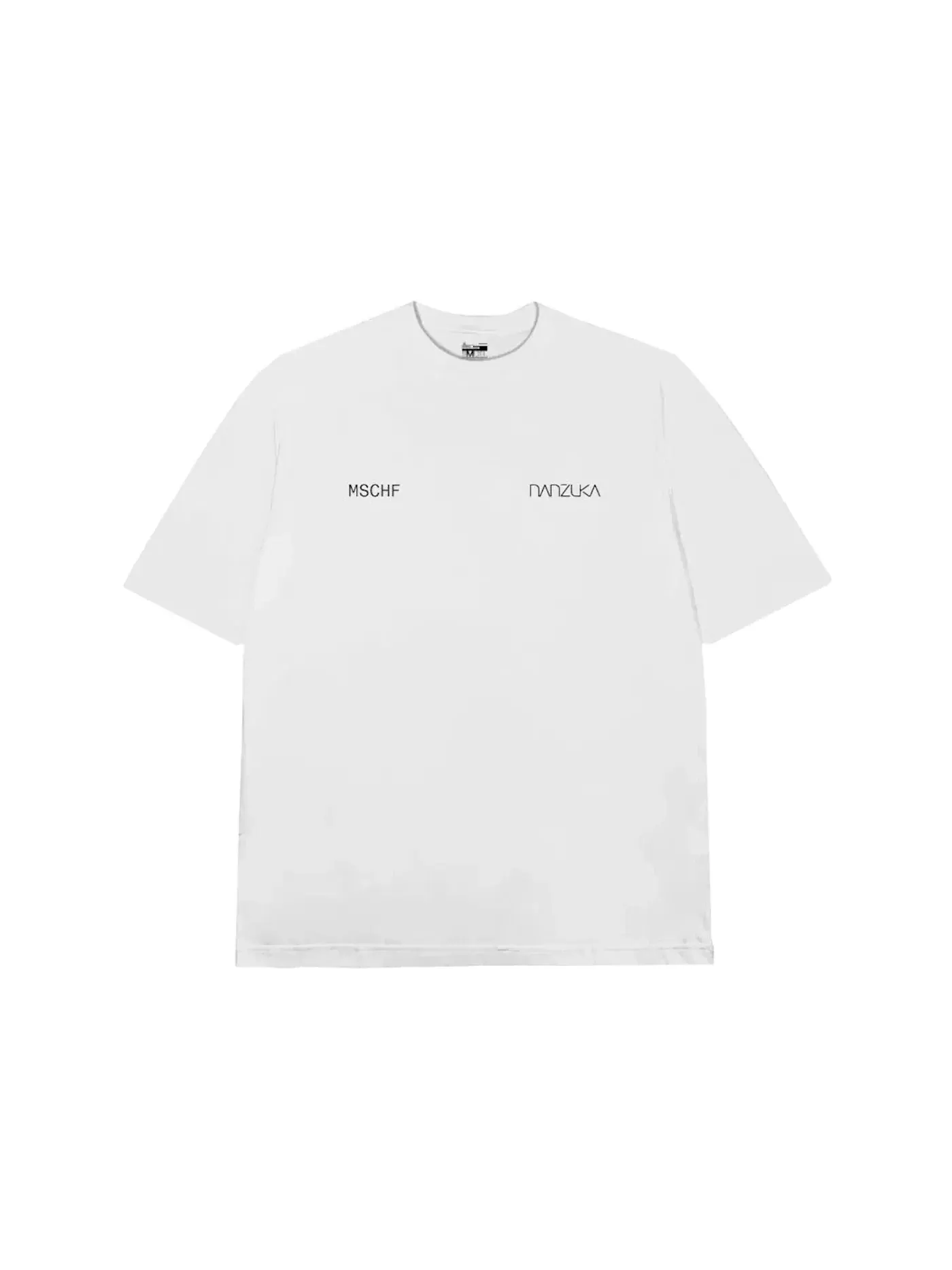 Мужская футболка с принтом MSCHF Nanzuka Shirt — изображение 2 из 2, белый