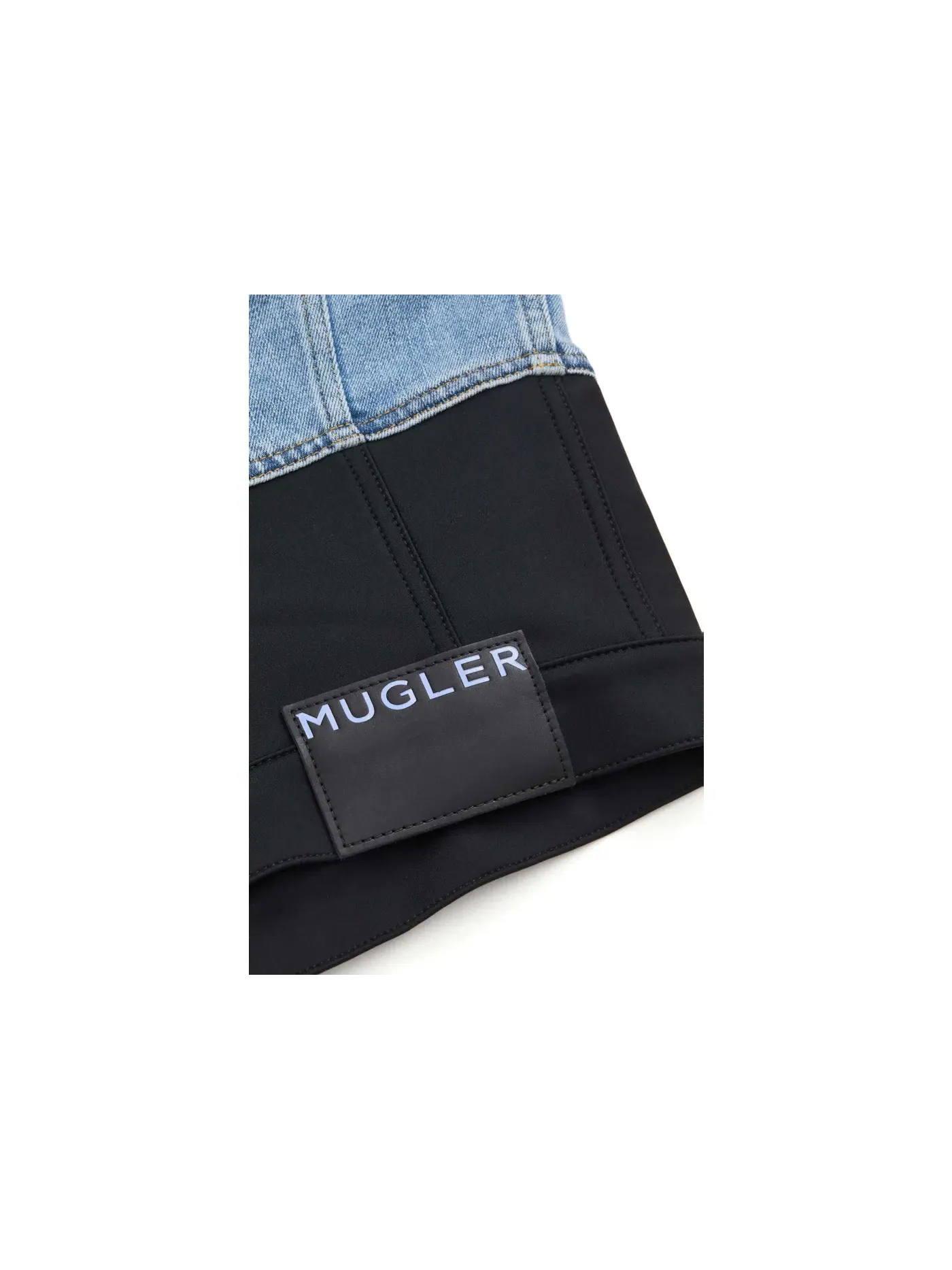 Мужская джинсовая куртка с приталенным силуэтом Mugler — изображение 2 из 2