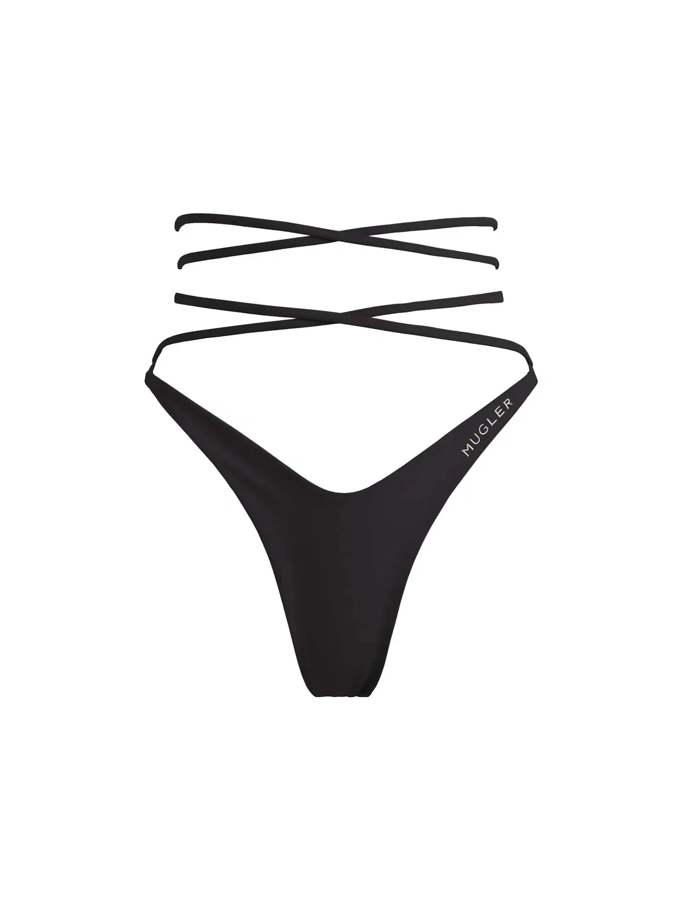 Женские плавки бикини Mugler — изображение 1 из 2, черный