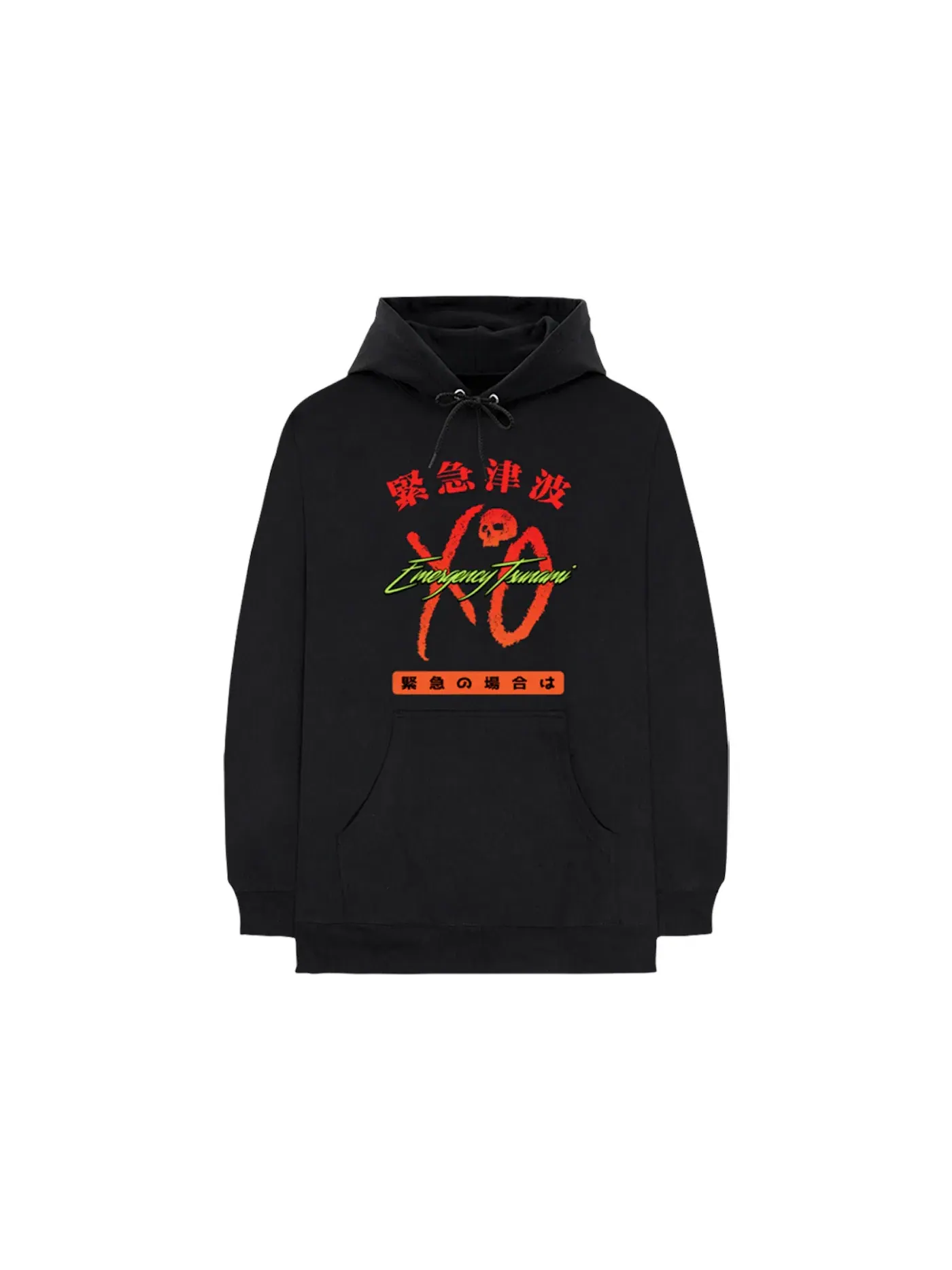Мужской худи с принтом Pullover Hood Nav