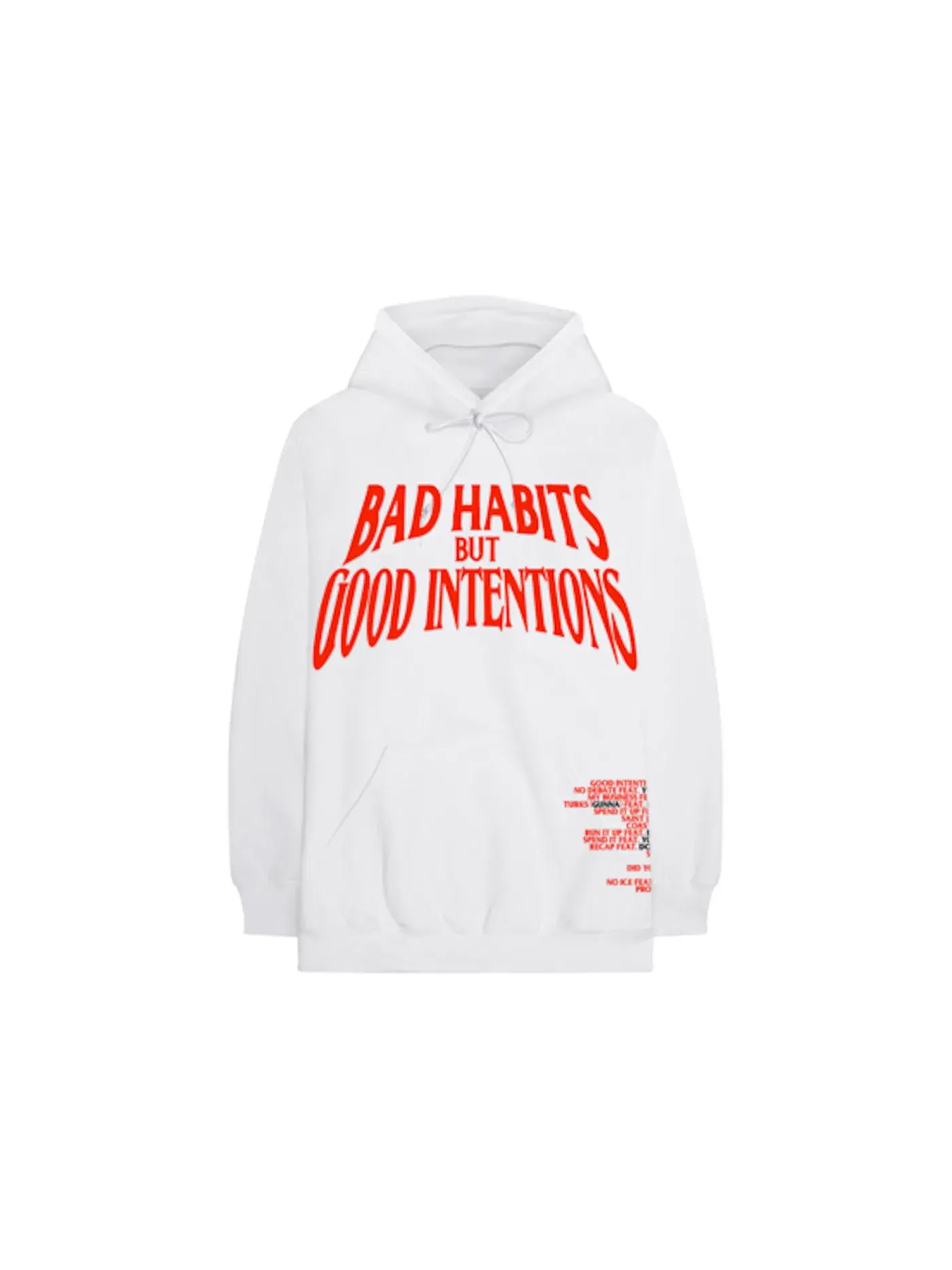 Мужской худи с принтом Nav x Vlone Bad Habits Hoodie