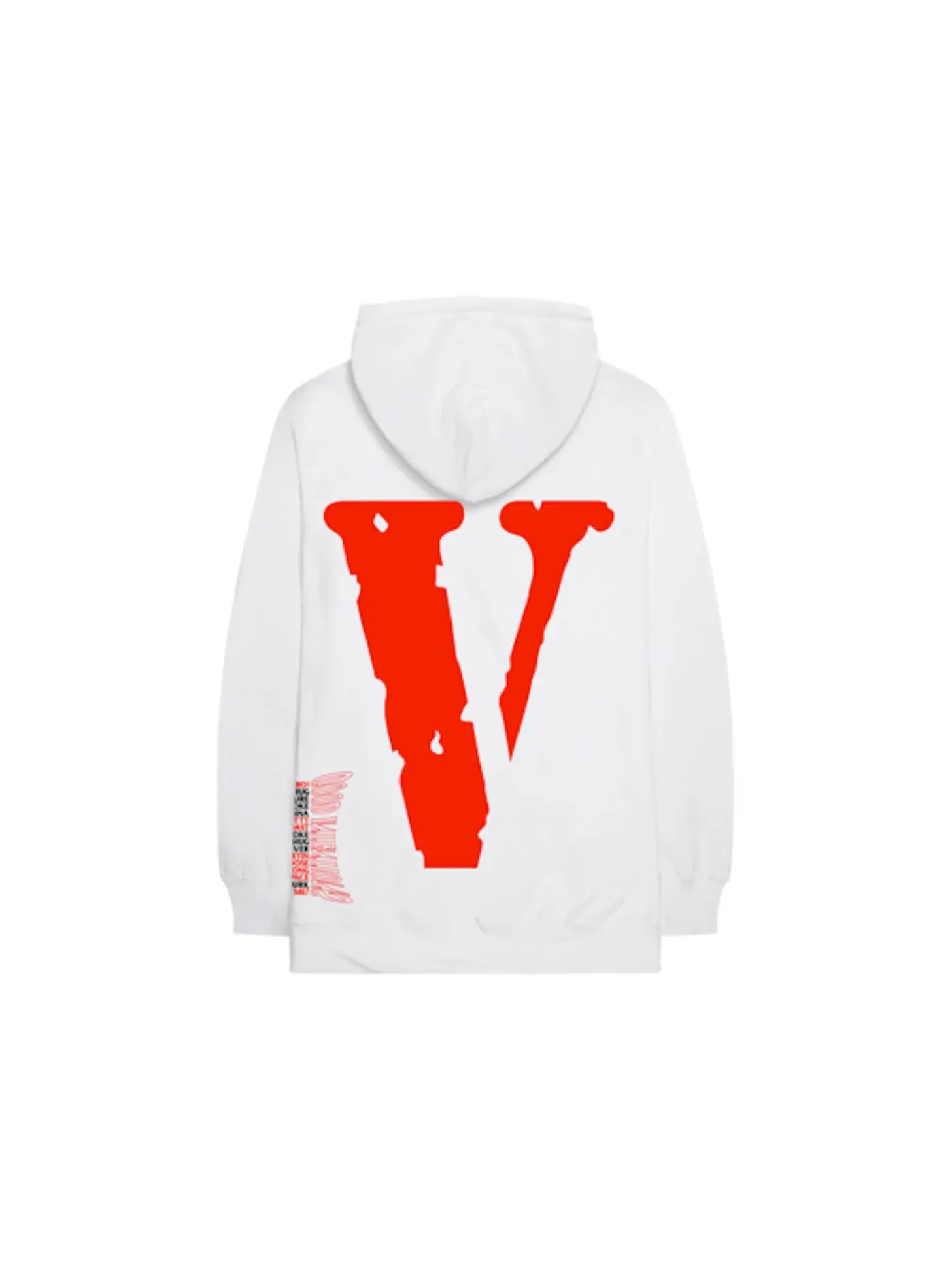 Мужской худи с принтом Nav x Vlone Bad Habits Hoodie — изображение 2 из 2, белый