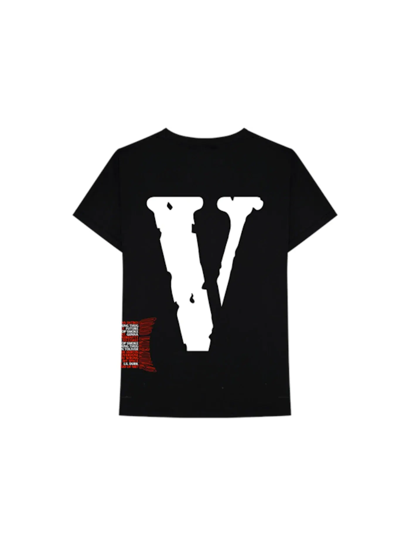 Мужская футболка с принтом Nav x Vlone Dead Tee Nav — изображение 2 из 2, черный
