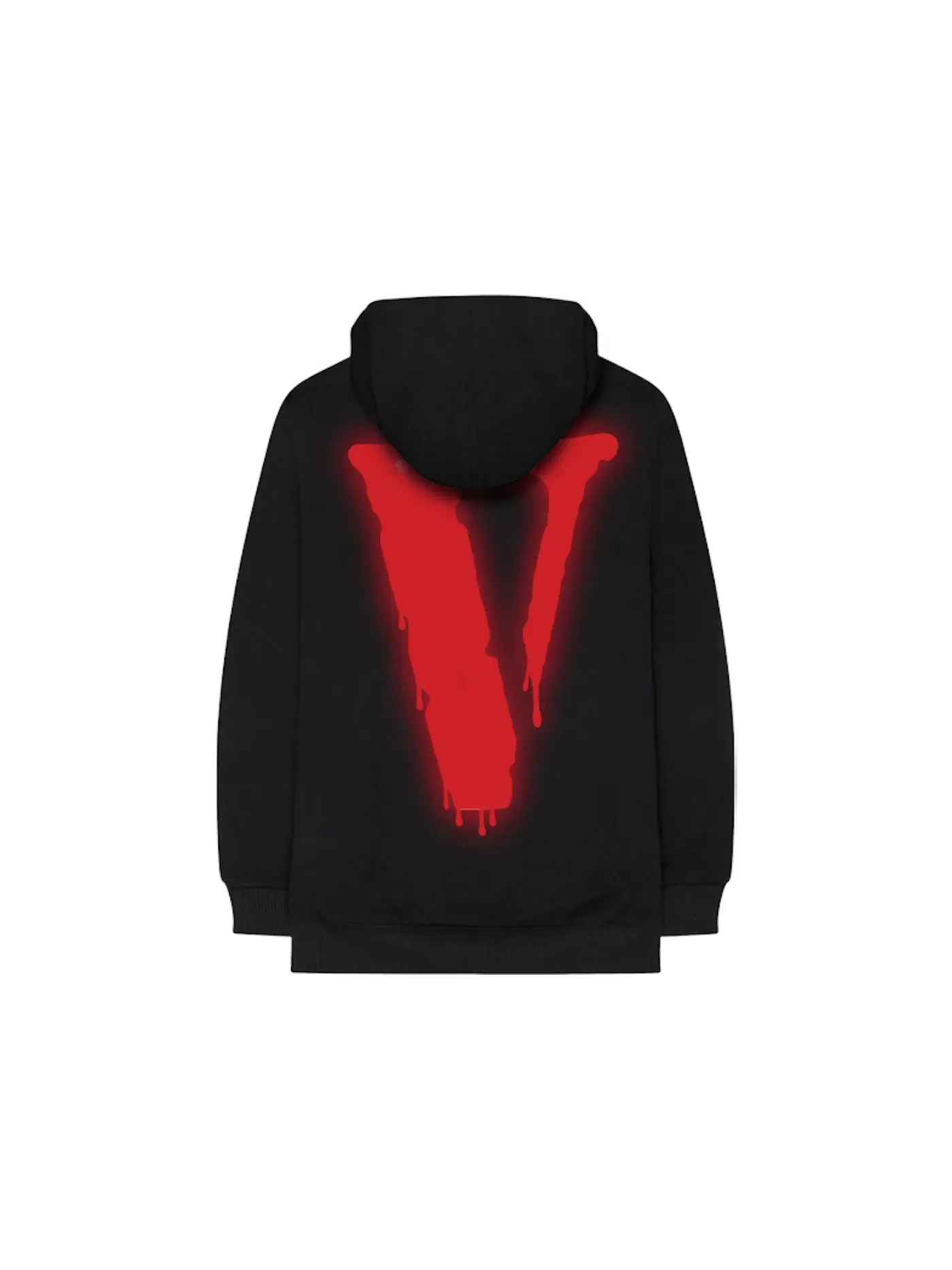 Мужской пуловер с капюшоном с принтом Pullover Hoodie Nav — изображение 2 из 2, черный