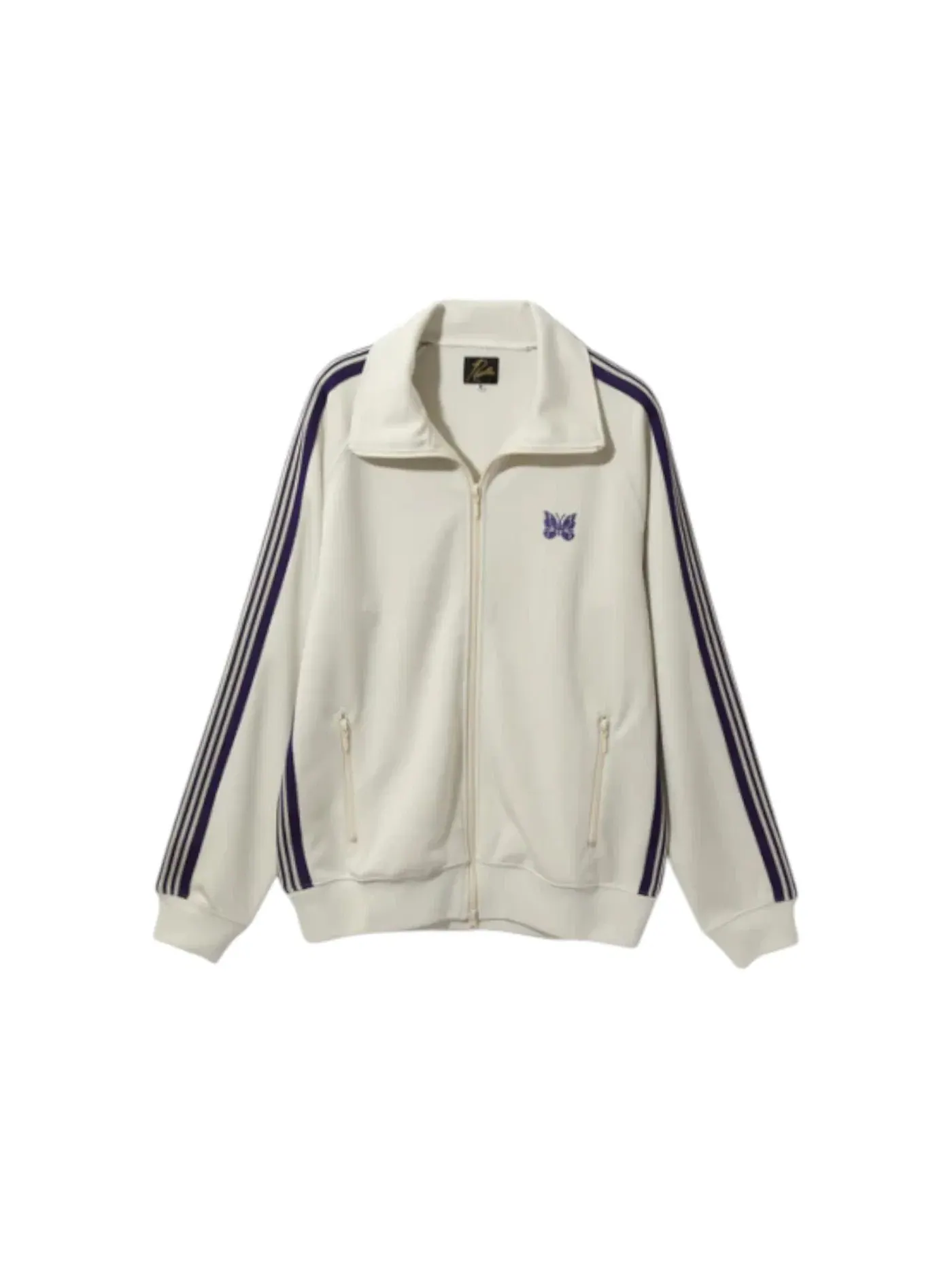 Мужская куртка с принтом Track Jacket Needles — изображение 1 из 1, белый