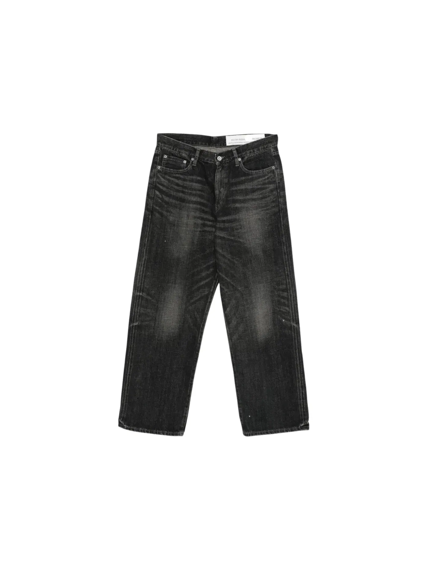 Мужские широкие джинсы Washed Denim DP Wide Pant Neighborhood — изображение 1 из 1, черный
