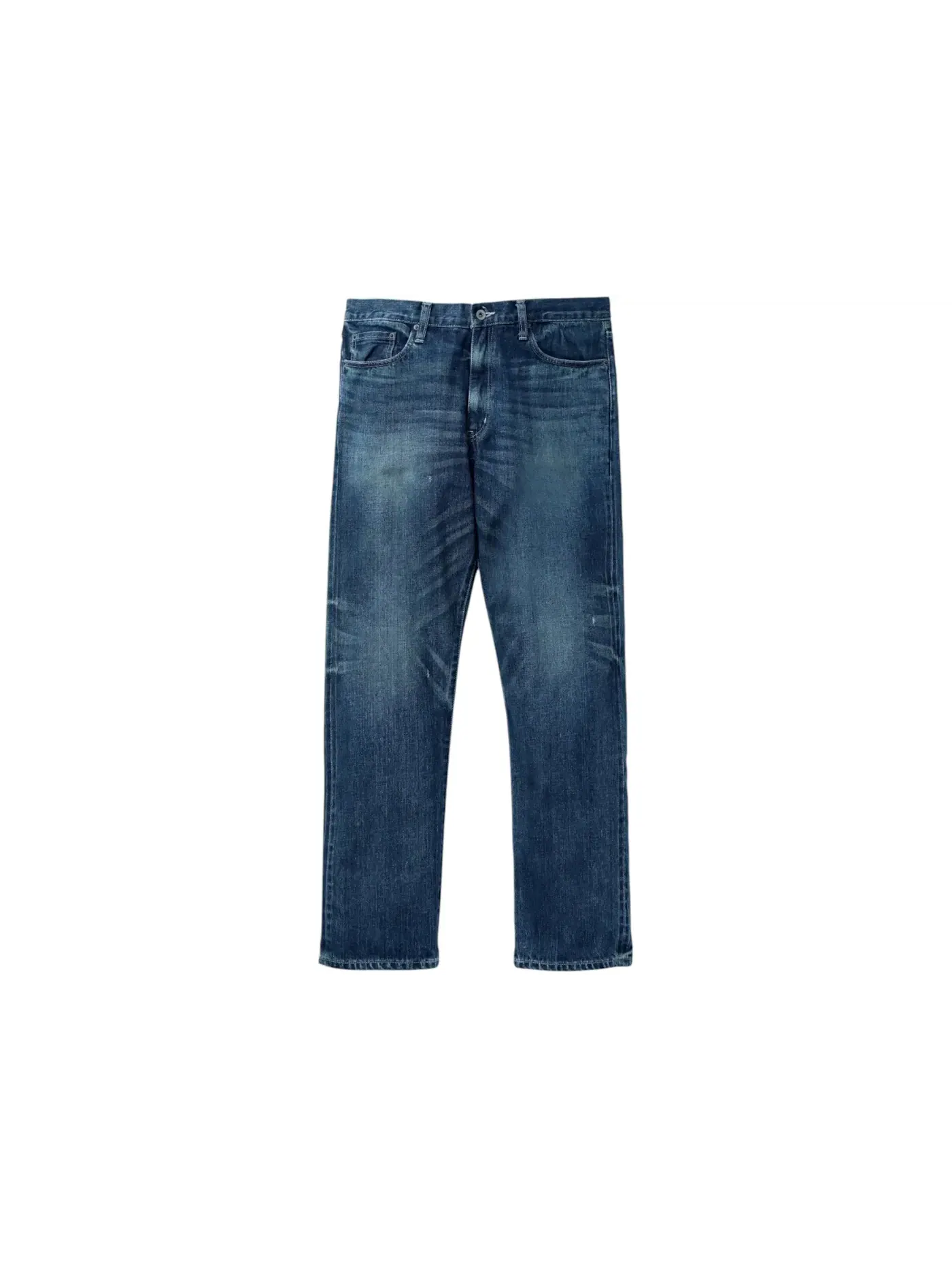 Мужские брюки из вареного денима Pant Neighborhood — изображение 1 из 1, синий