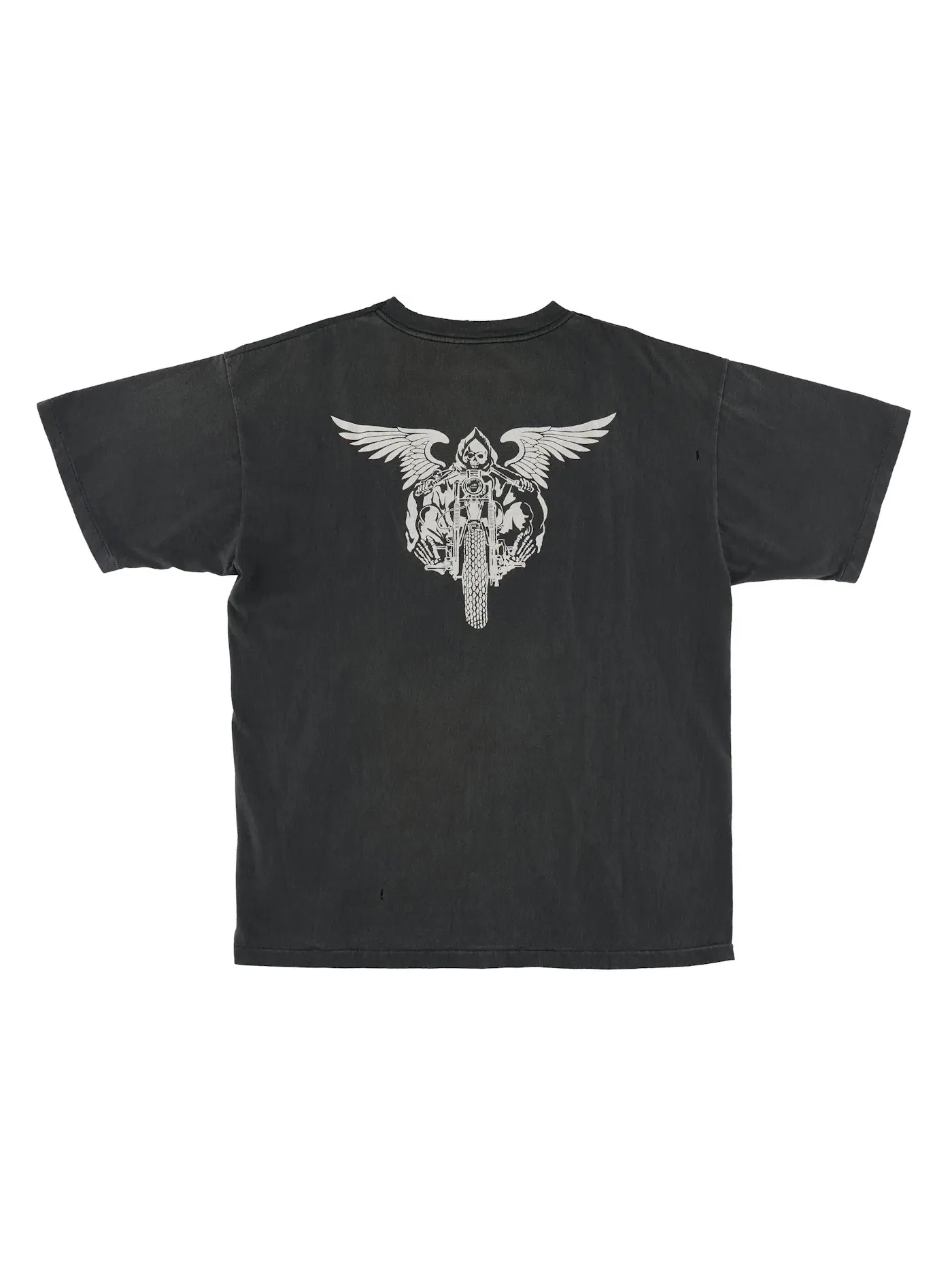 Мужская футболка с принтом Neighborhood T-Shirt — изображение 2 из 2, винтажный черный
