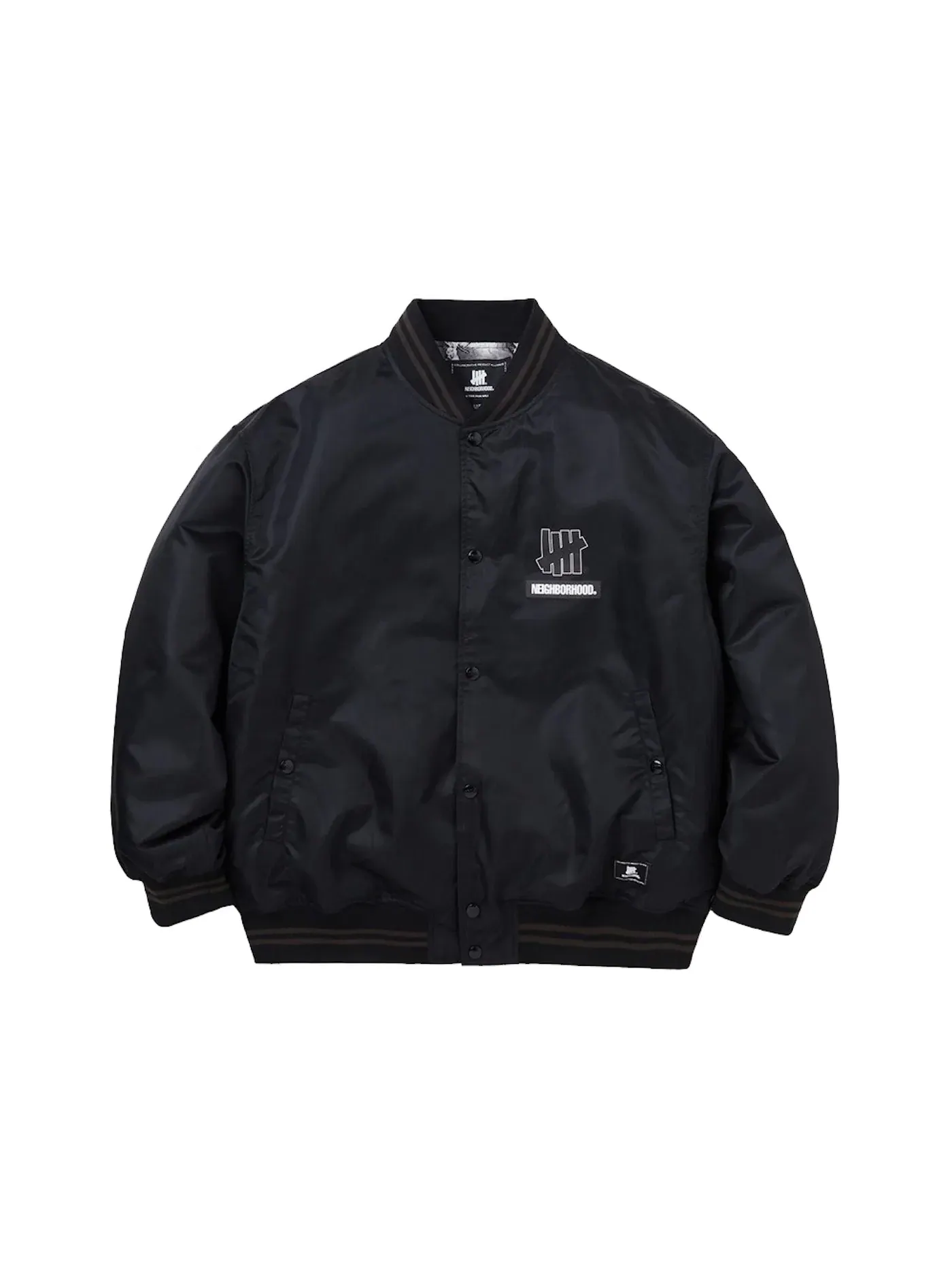 Мужская куртка с принтом Neighborhood Jacket — изображение 1 из 2, черный