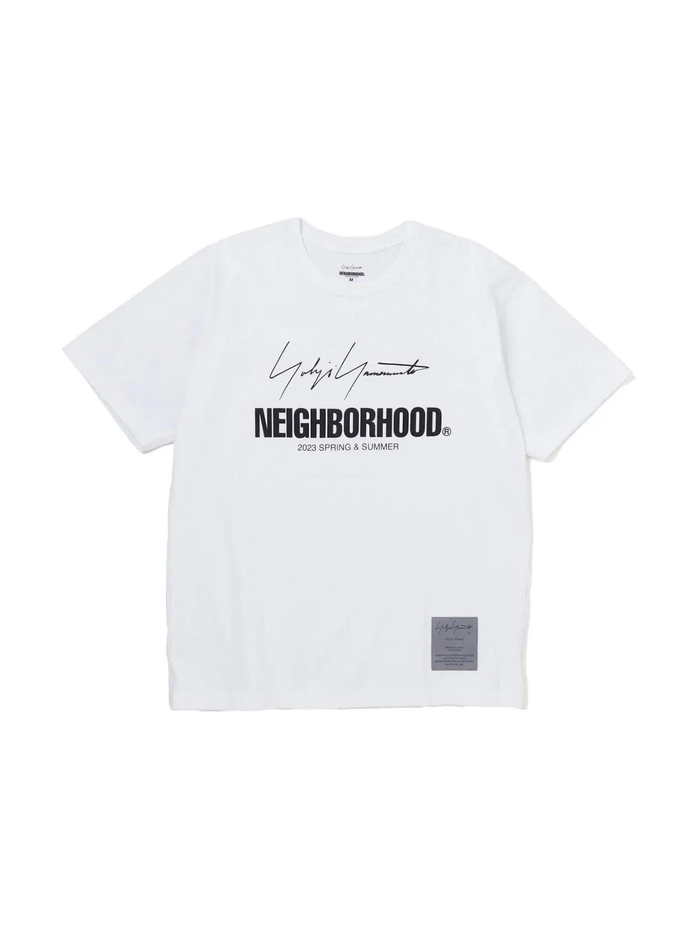Мужская футболка с принтом Neighborhood x Yohji Yamamoto S/S T-Shirt — изображение 1 из 1, белый