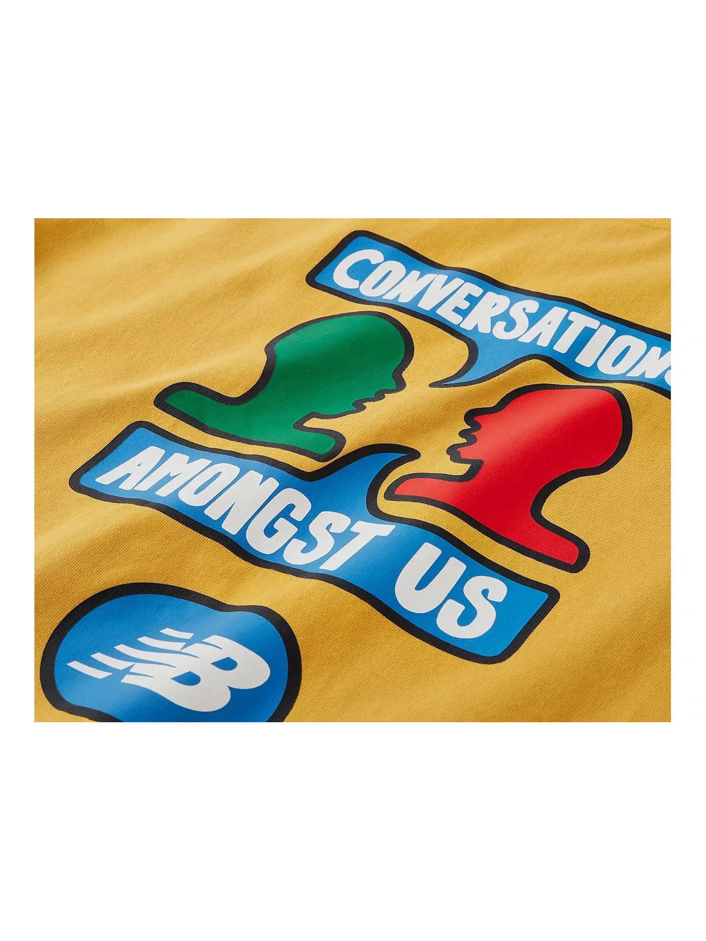 Мужская футболка с принтом Conversations Amongst Us New Balance, Aspen — изображение 2 из 2