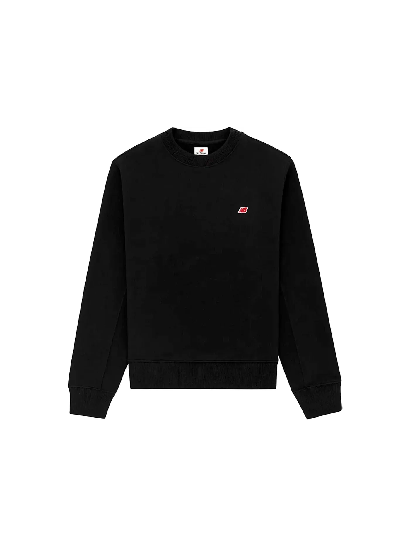 Мужской свитшот Core Crewneck New Balance — изображение 1 из 1, черный
