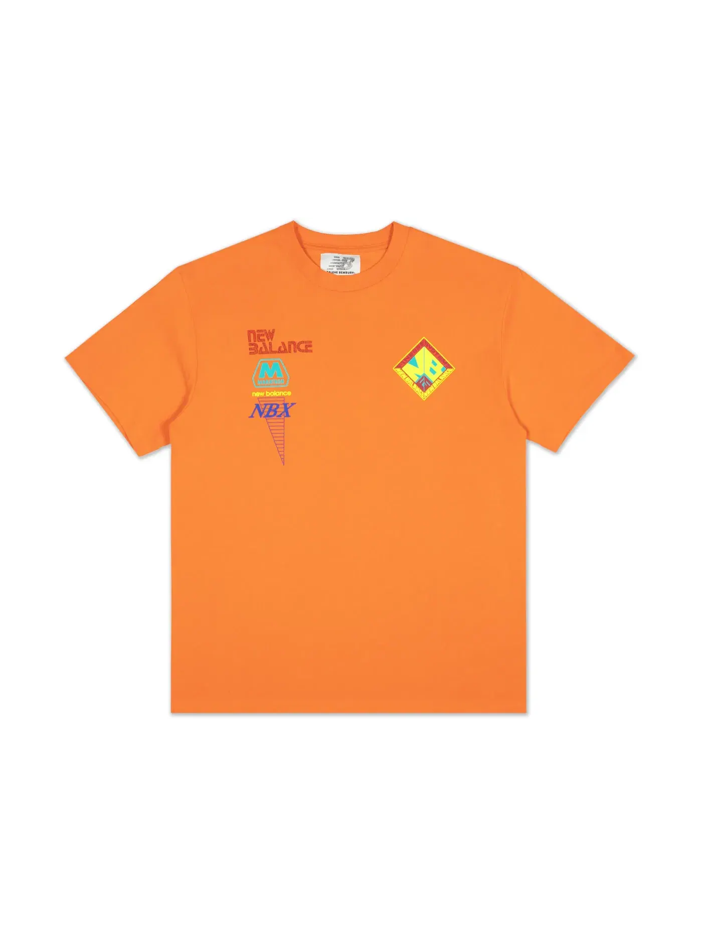 Мужская футболка с принтом New Balance T-shirt — изображение 1 из 2, оранжевый