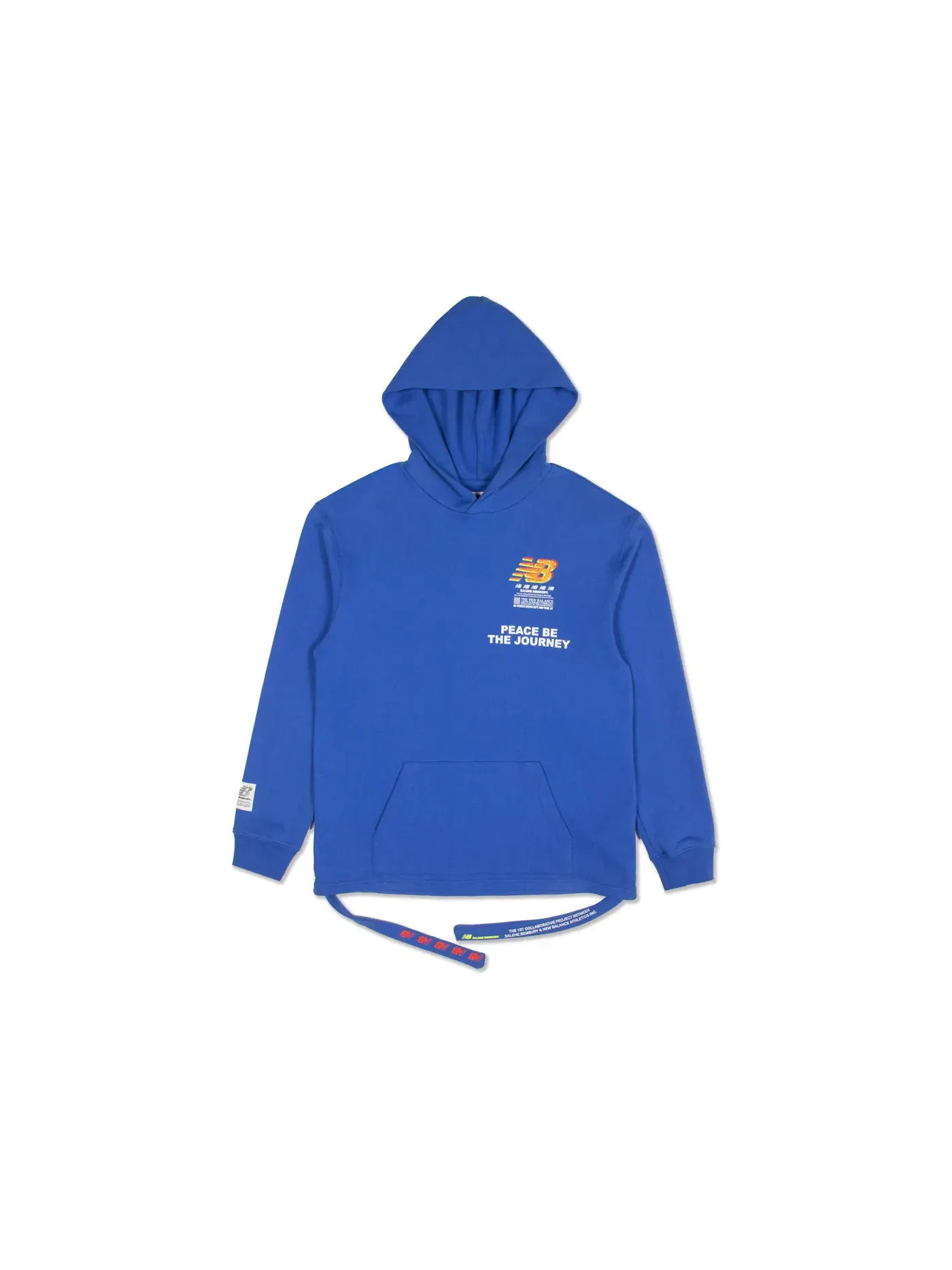 Мужской худи с принтом New Balance x Salehe PBJ Hoodie Peace Berry, Peace Berry — изображение 1 из 1