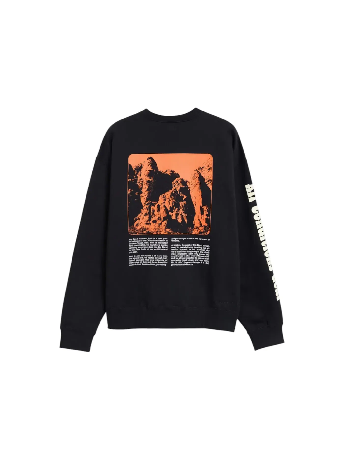 Мужской свитшот Nike Crewneck — изображение 2 из 2, черный