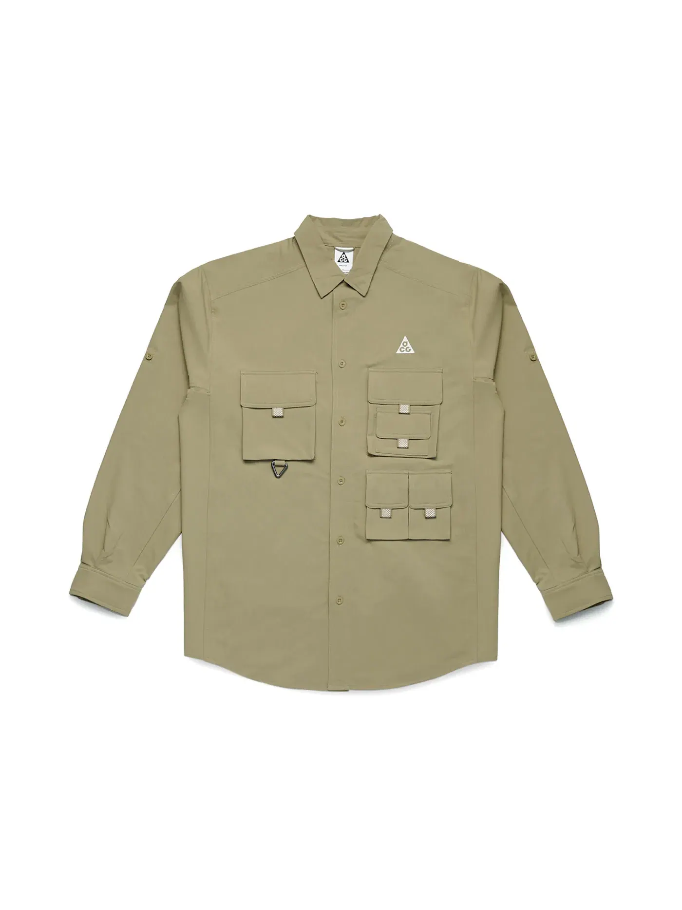 Мужская рубашка с длинным рукавом Nike ACG Dri-Fit UV Devastation Trail Shirt — изображение 1 из 1, хаки