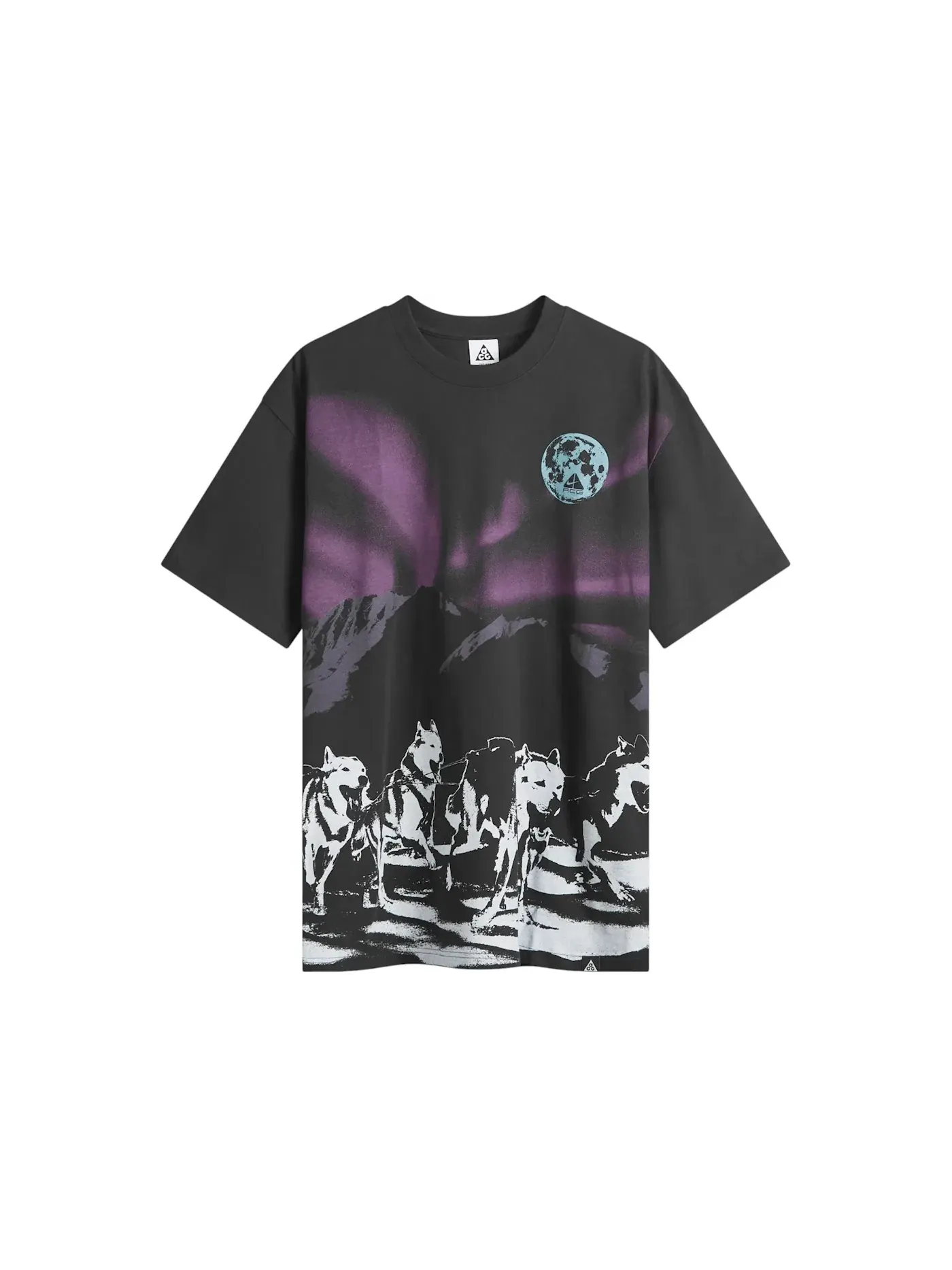 Мужская футболка с принтом Nike ACG Northen Lights T-shirt Nike — изображение 1 из 1, черный