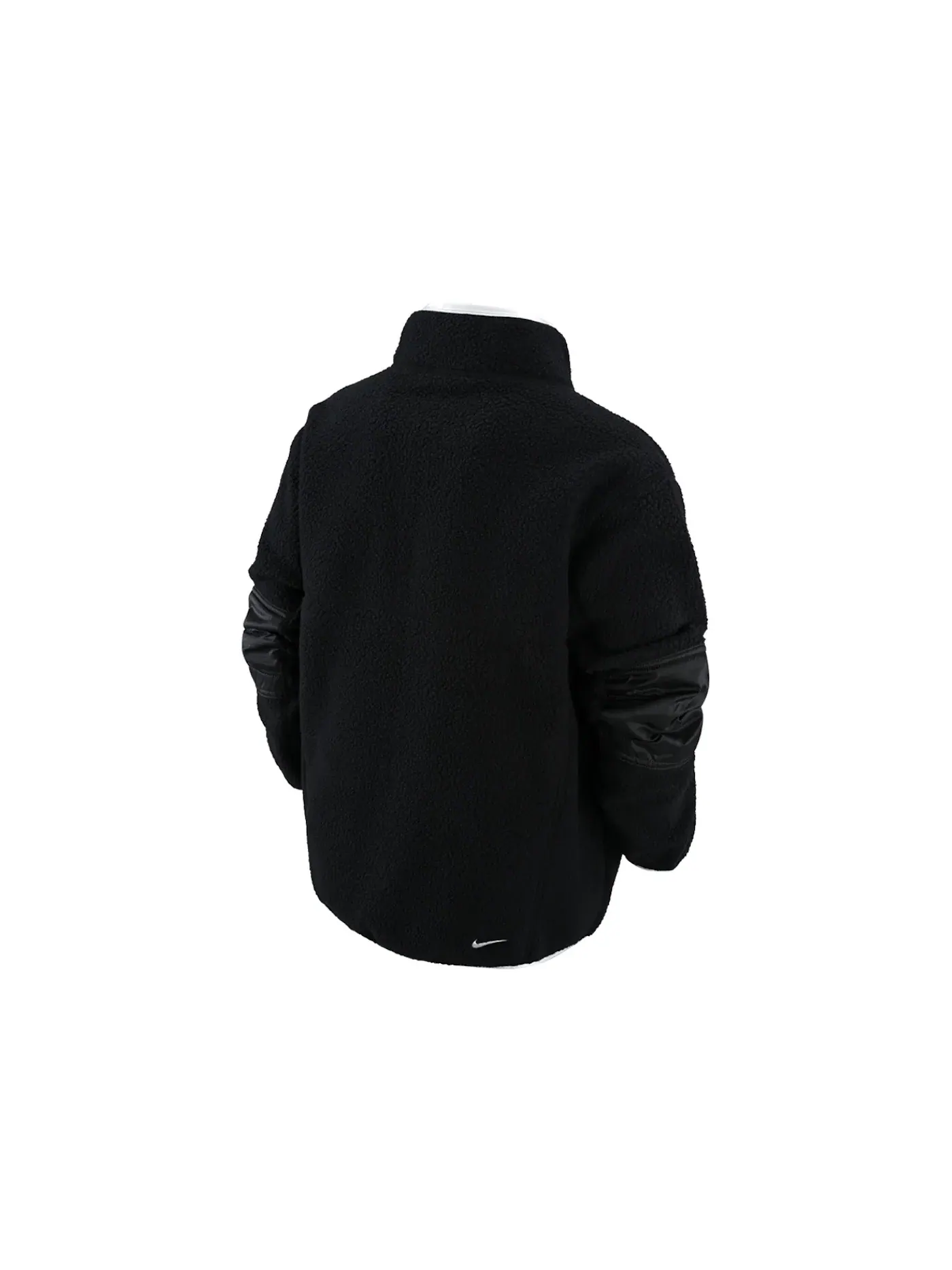 Детский свитшот с начесом Nike ACG Therma-Fit Sherpa Sweatshirt — изображение 2 из 2, черный/серый