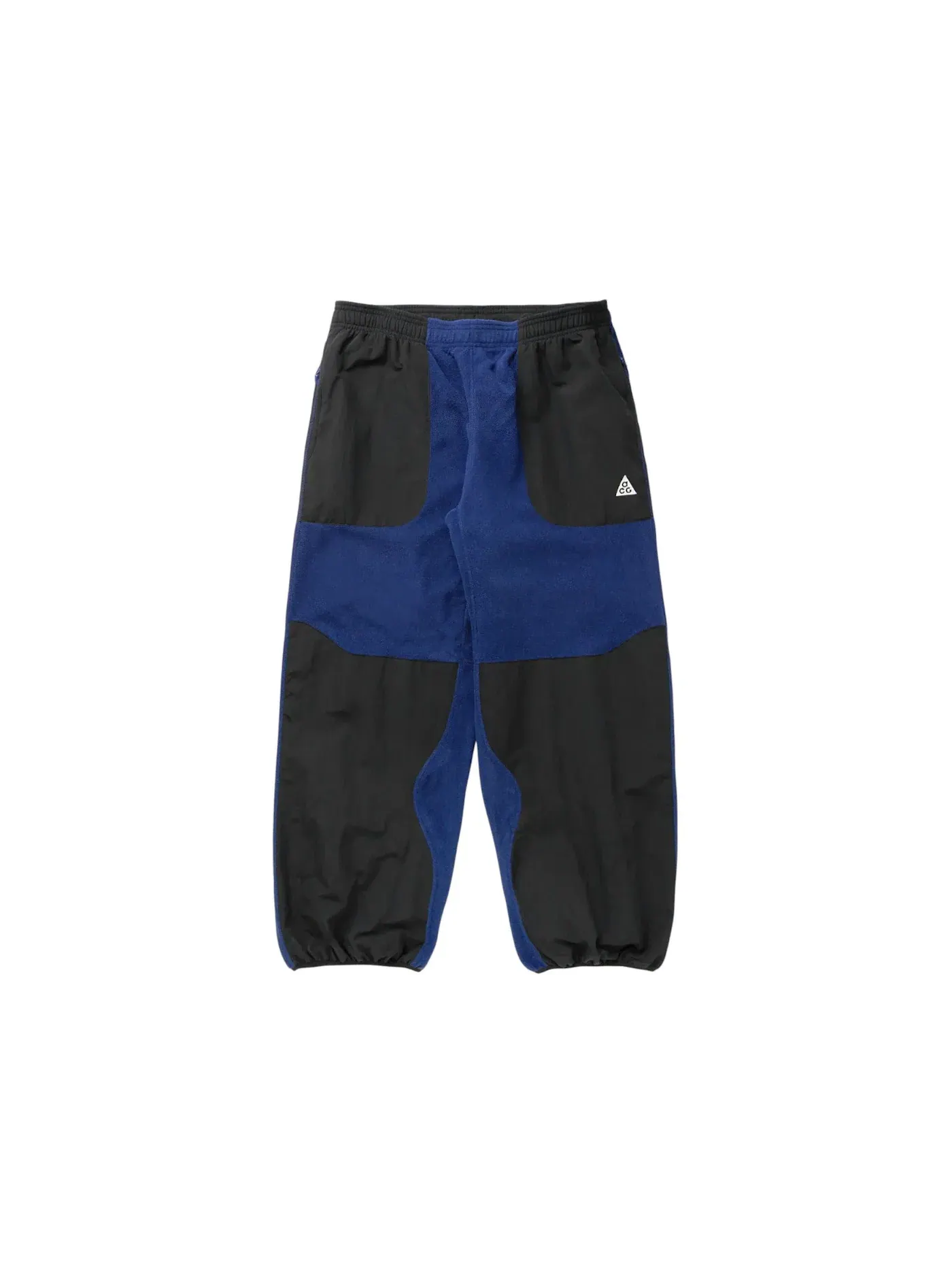 Мужские спортивные штаны из флиса Polartec Nike ACG Wolf Tree — изображение 1 из 1, черный/синий