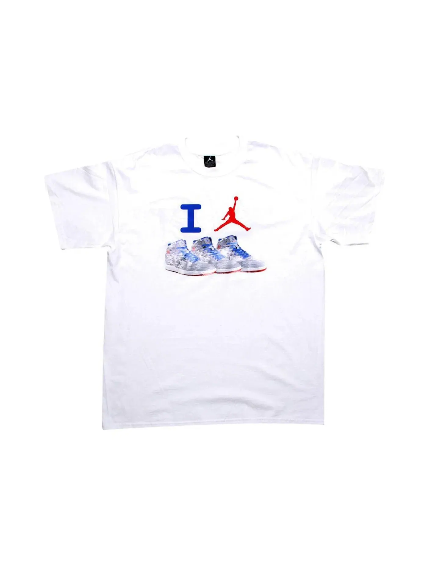 Мужская футболка с принтом Nike Air Jordan AJ1 Jumpman Tee — изображение 1 из 1, белый