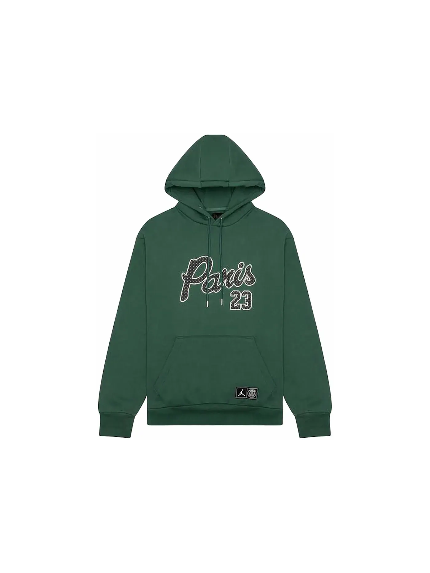 Мужской пуловер с капюшоном Nike Air Jordan Paris Saint-Germain Pullover Hoodie — изображение 1 из 1, зеленый