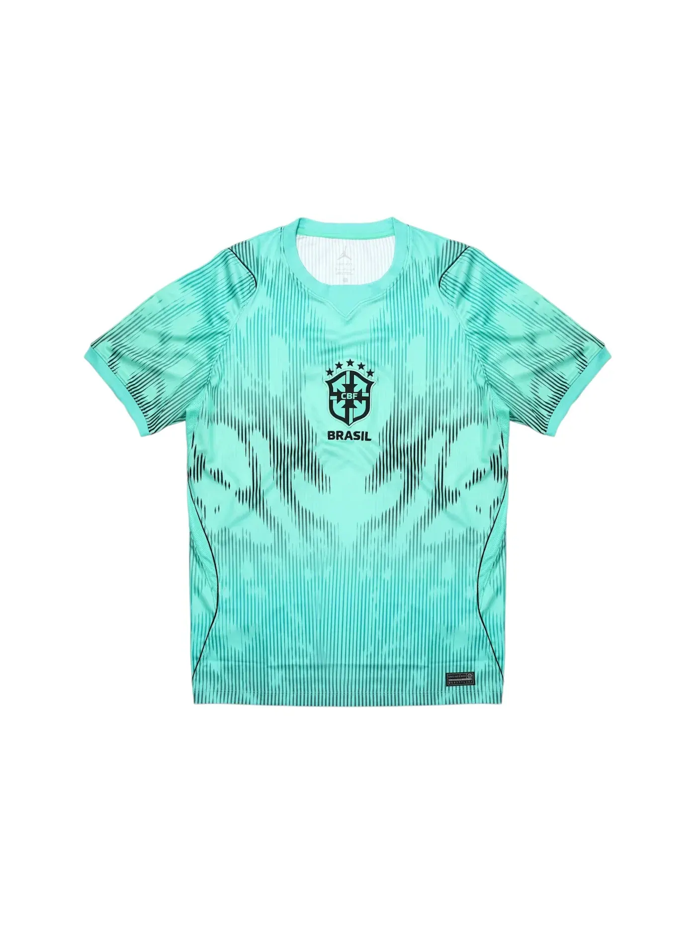 Мужская футболка-джерси с принтом Air Jordan x CBF Brazil Dri-Fit Stadium Goalkeeper Jersey Nike — изображение 1 из 1