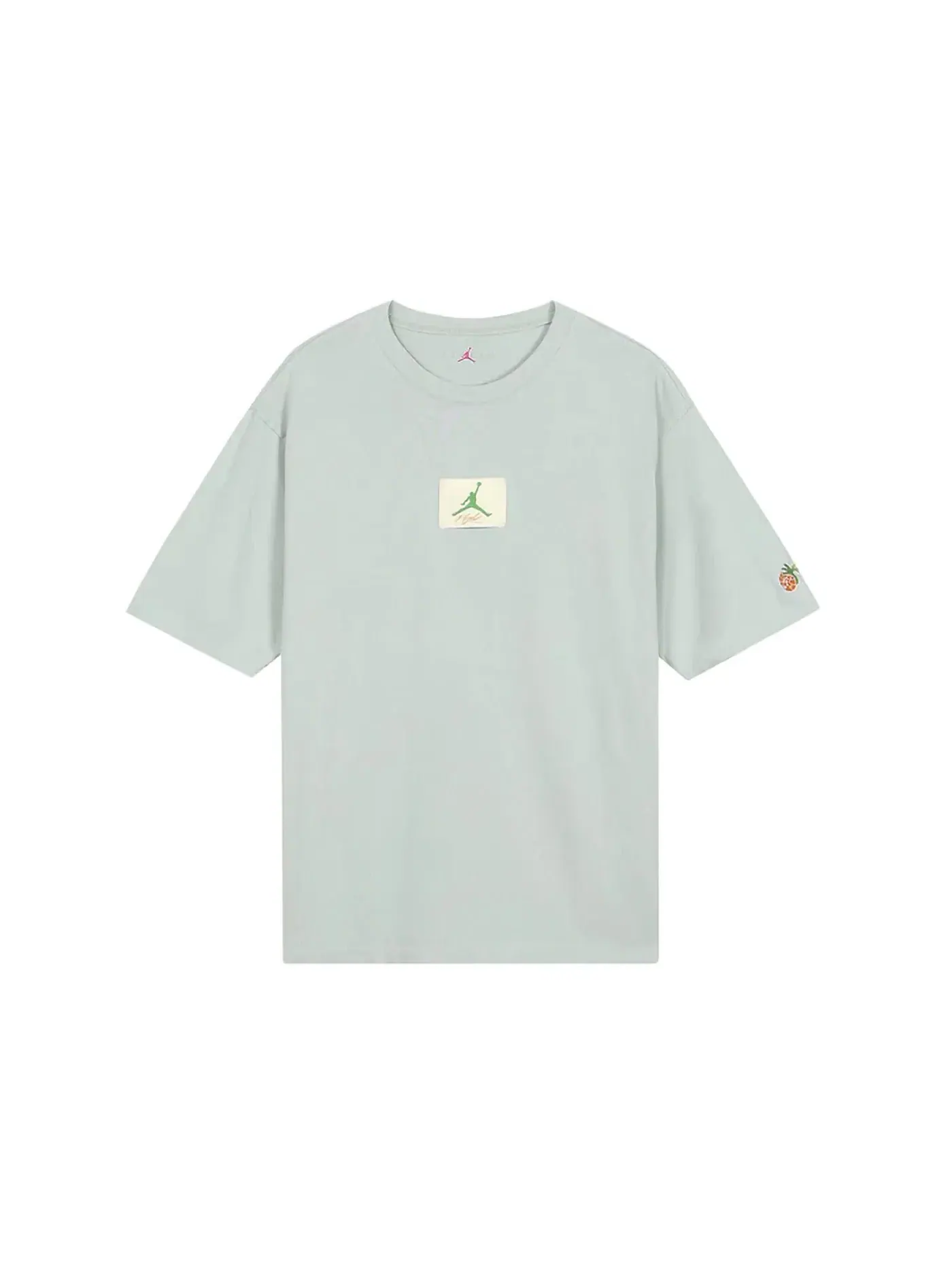 Мужская футболка с принтом Nike Air Jordan x Titan Tee Ocean Cube Blue — изображение 1 из 2, синий