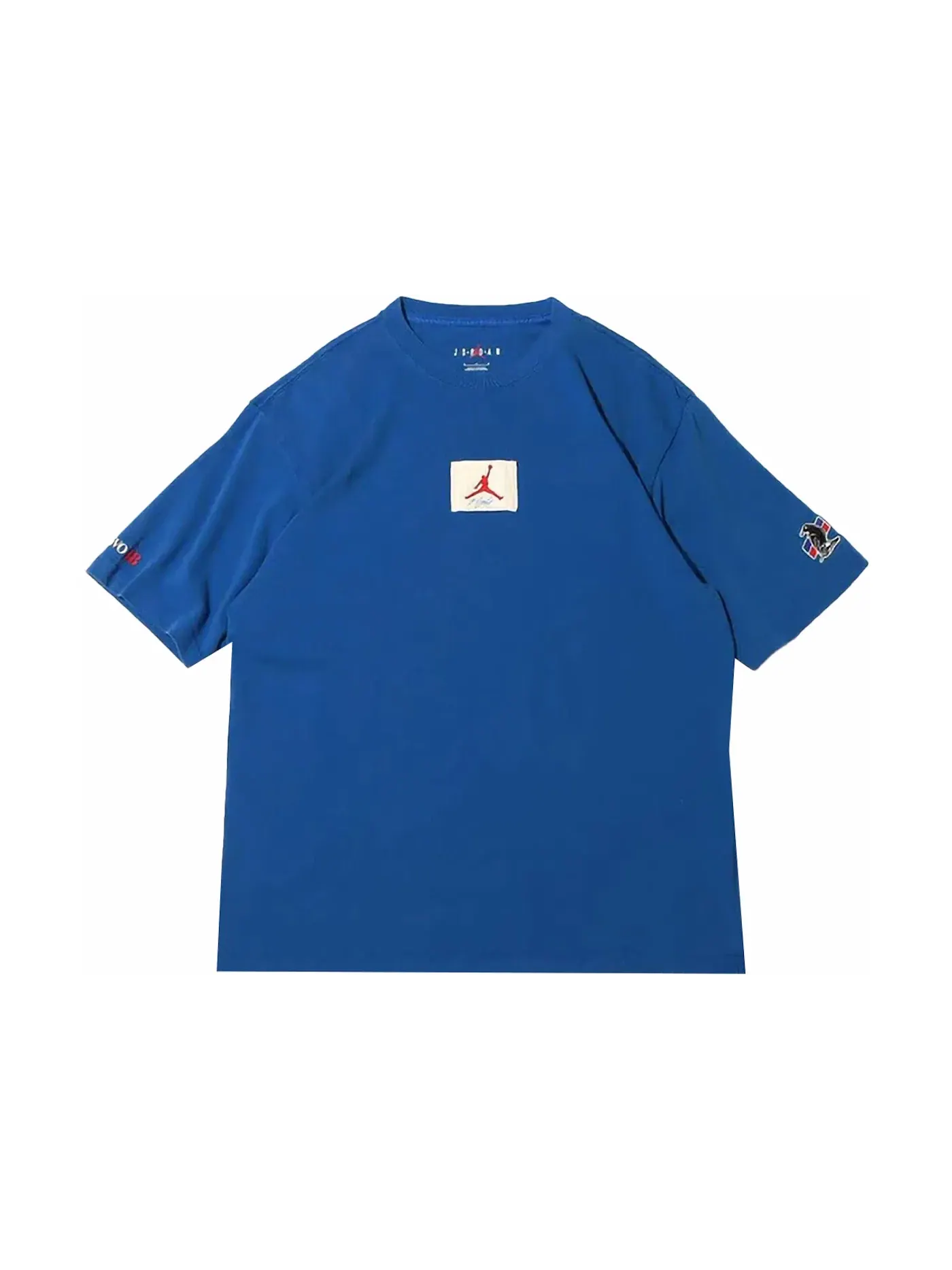 Мужская футболка с принтом хлопковая Nike Air Jordan x Two 18 Detroit 218 Tee — изображение 1 из 2, красный