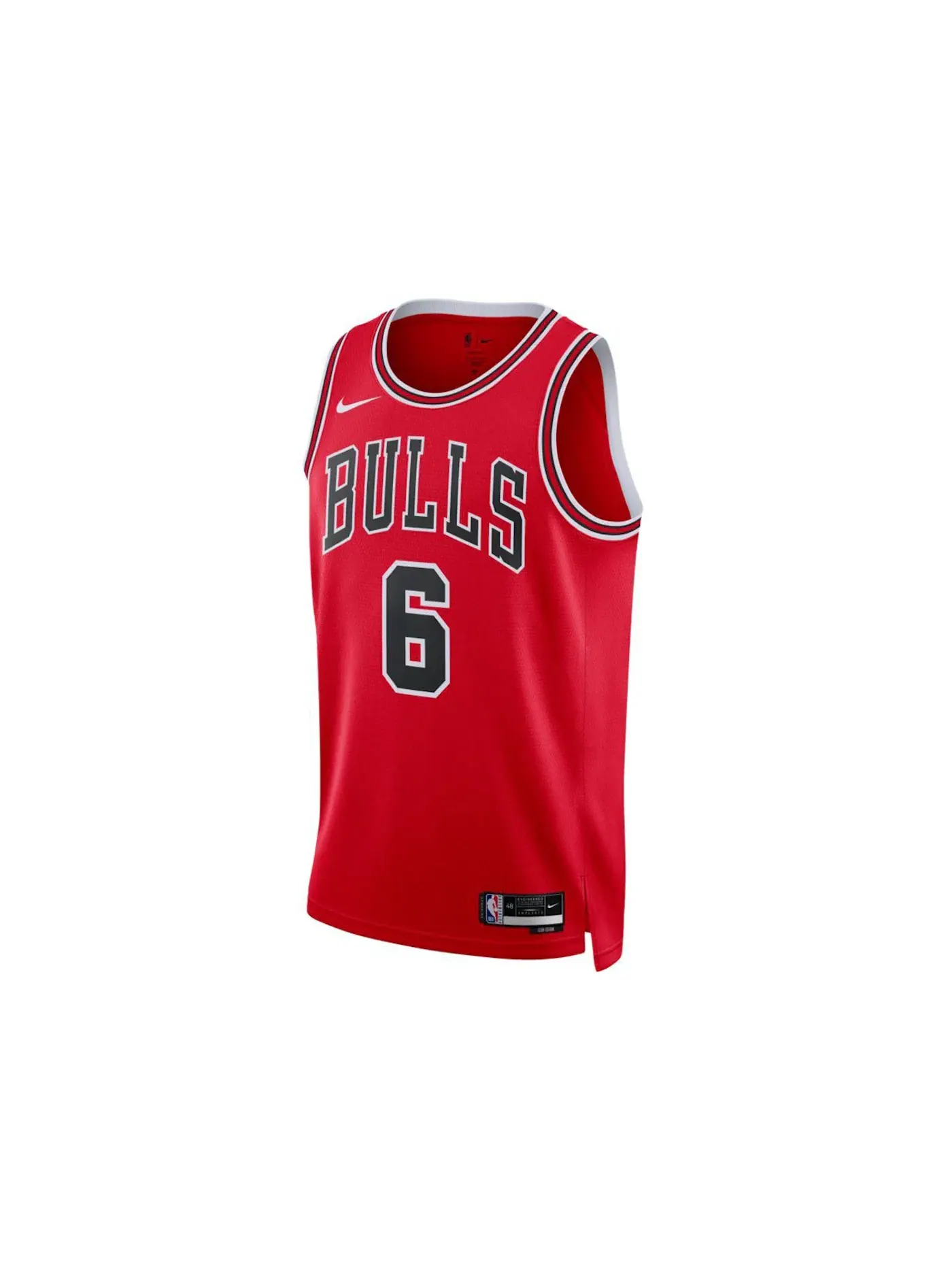 Мужская джерси с логотипом Nike Alex Caruso Chicago Bulls NBA Dri-Fit — изображение 1 из 1, красный